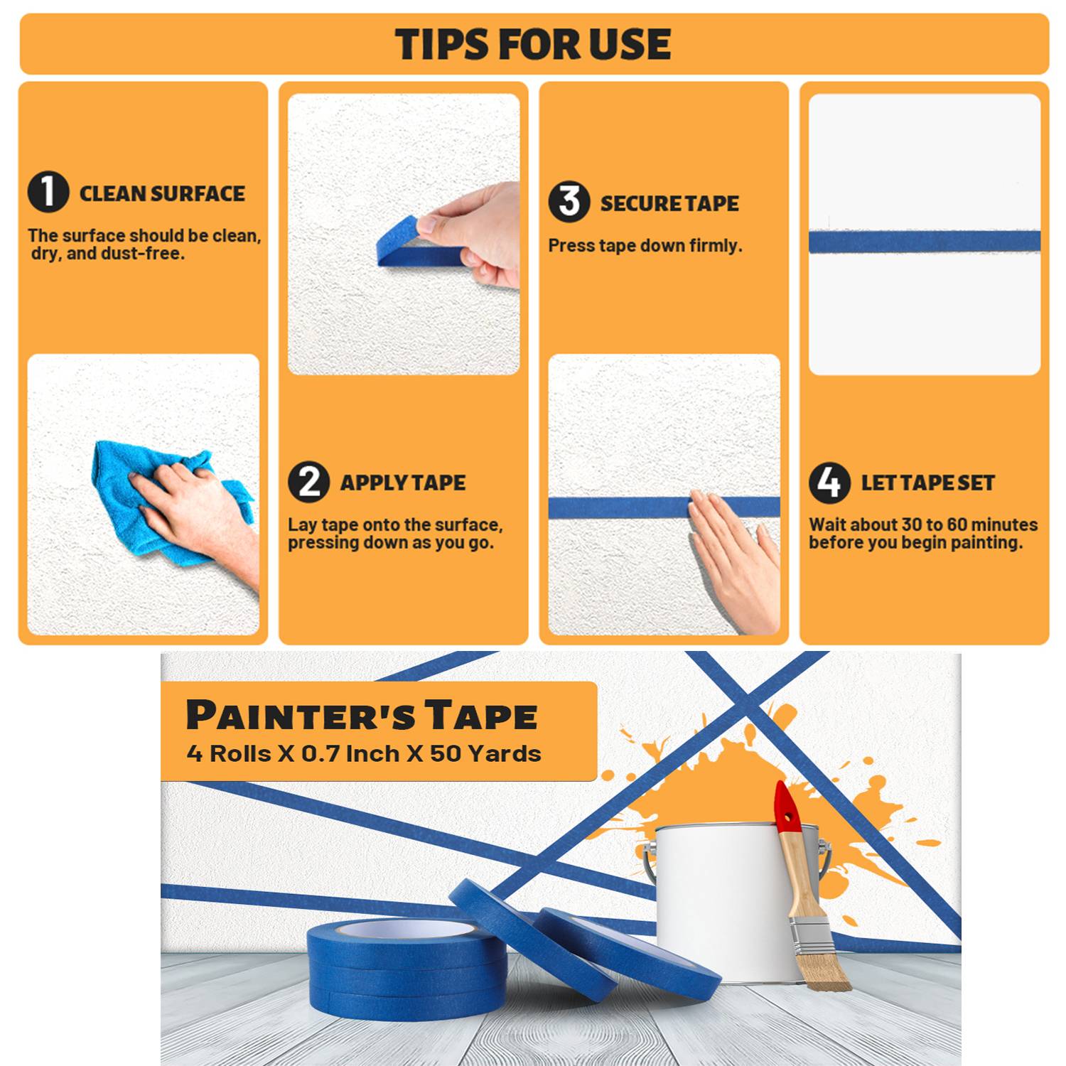 Painters Masking Blue Tape 5