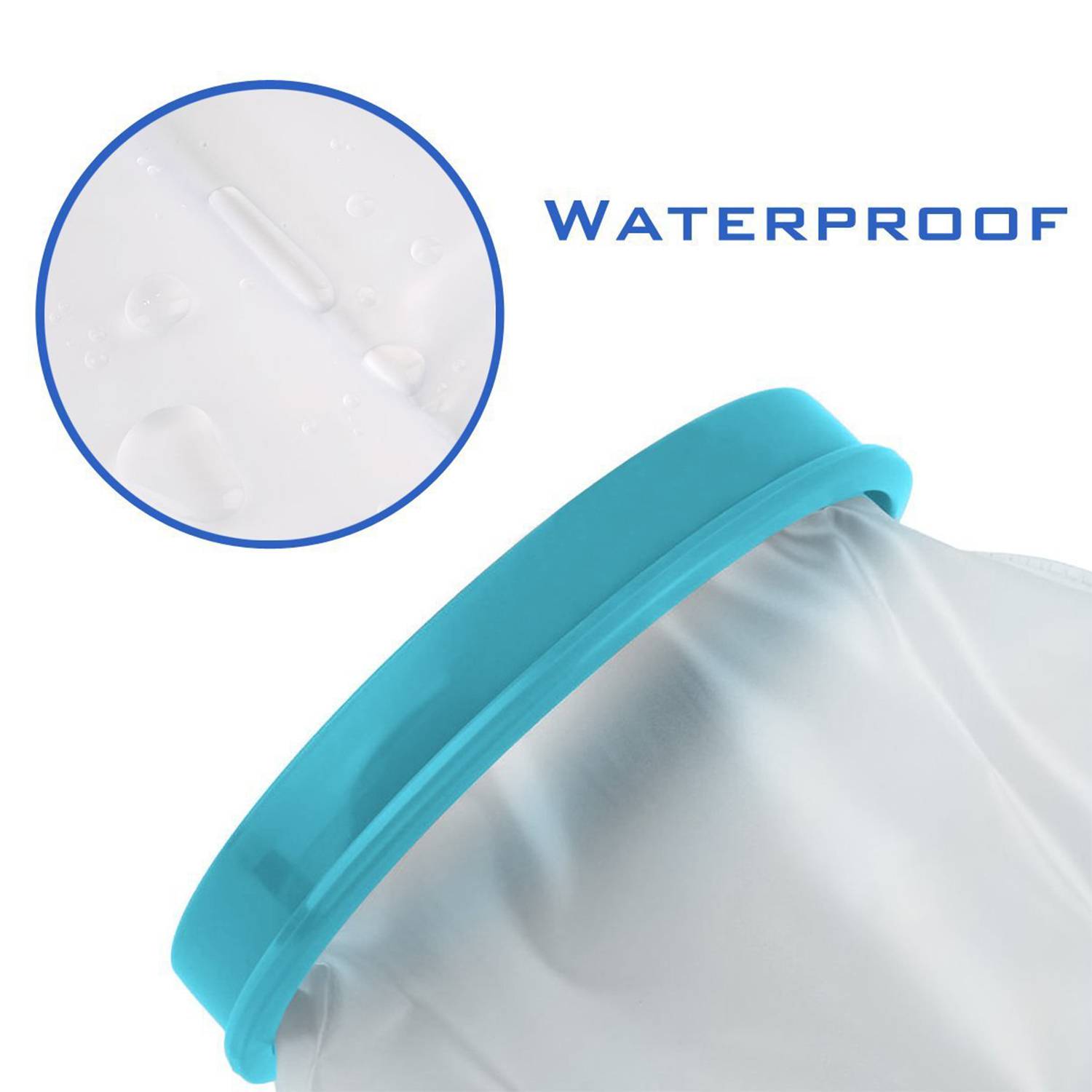 PVC Waterproof Arm Cast Cover for Shower Adult 5