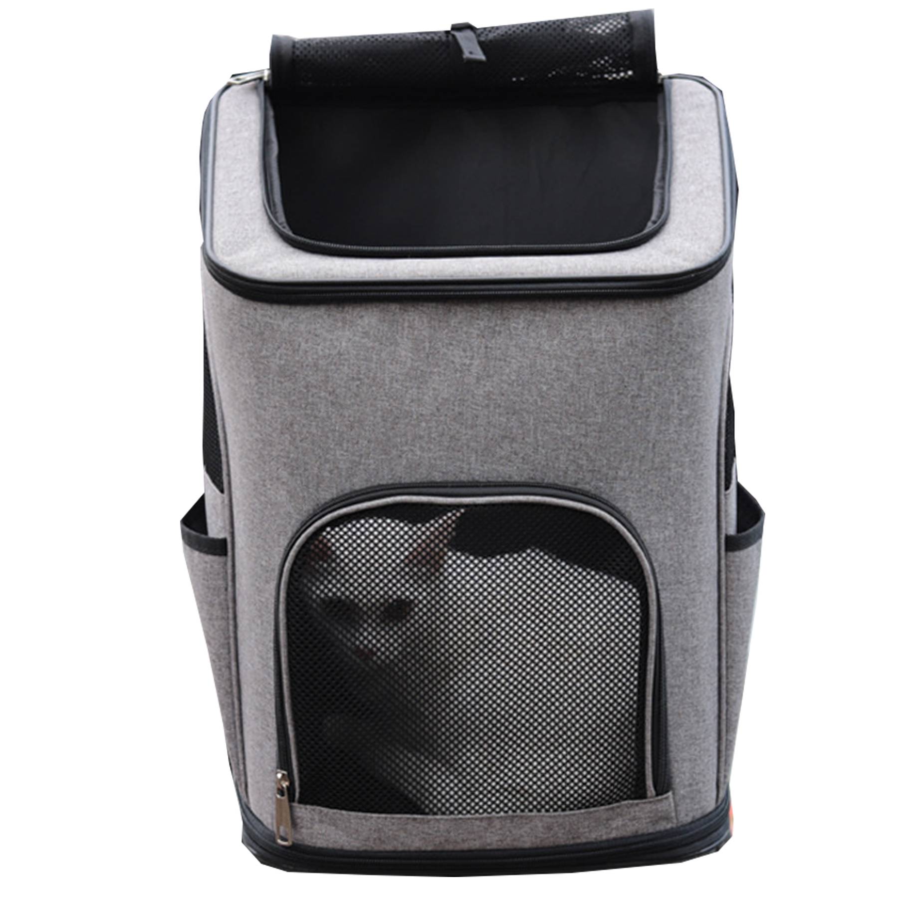 Oxford cloth large capacity shoulder breathable pet backpack 4