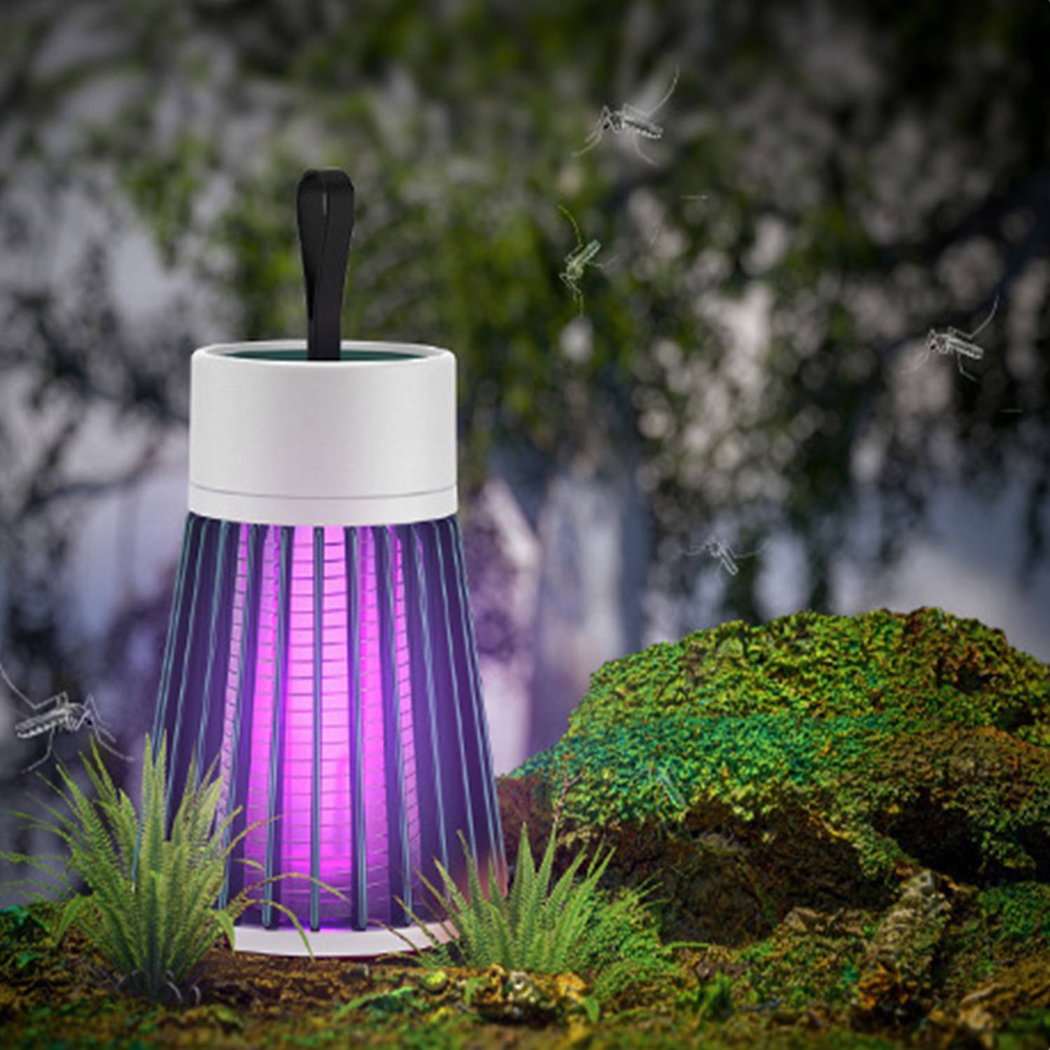 Romanticized rechargeable mosquito-repelling lamp 6