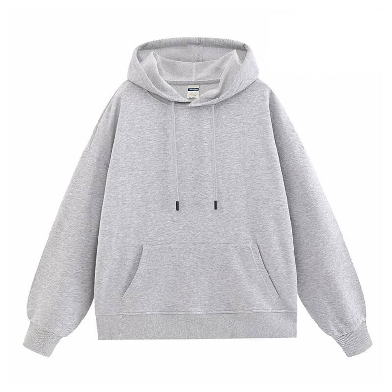 10.6oz 80%cotton20%polyester Heavyweight French Terry Hoodie 5