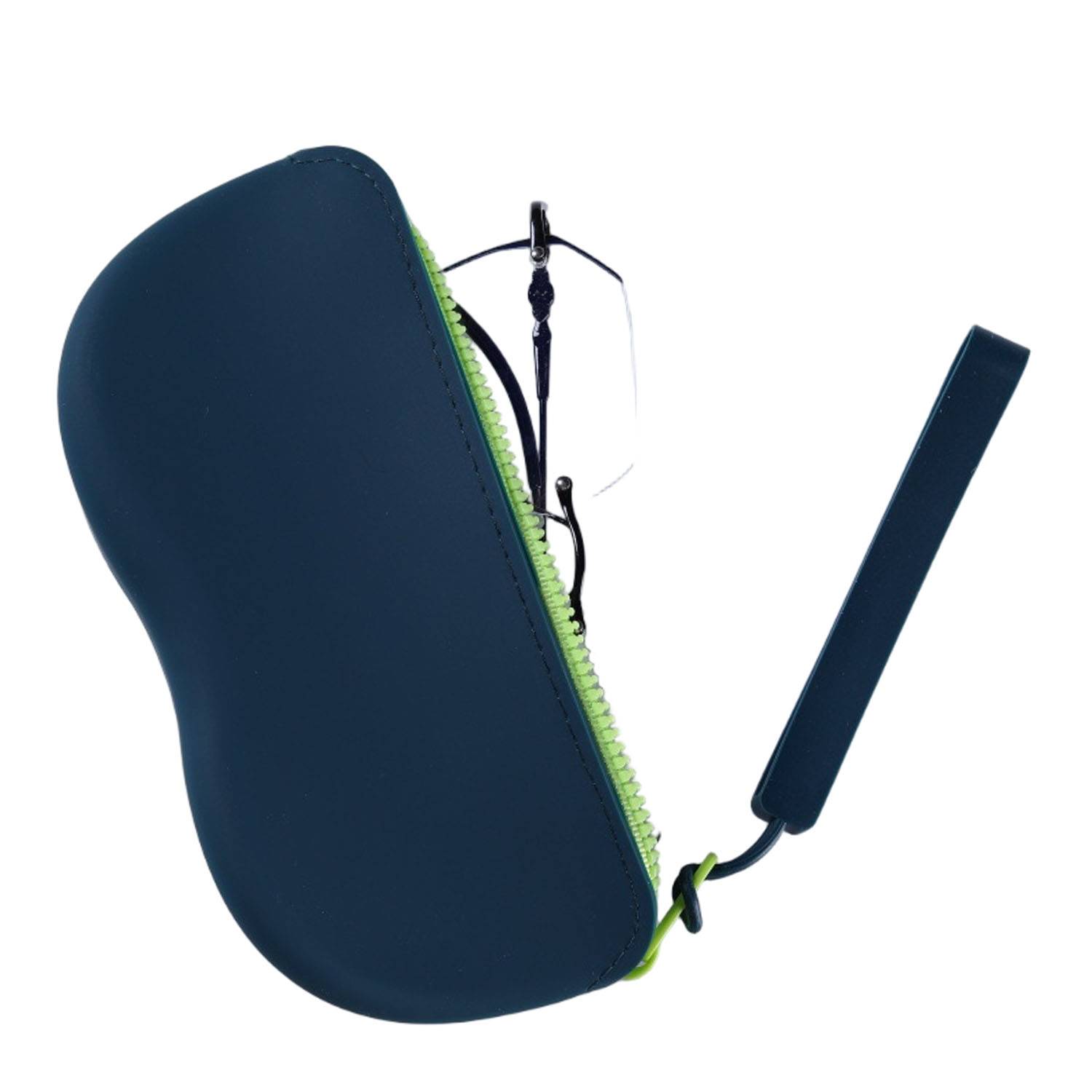 Silicone Zipper Dustproof Glasses Pouch 3