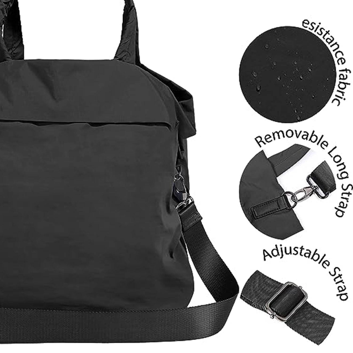 19L Crossbody Shoulder Bags with 2 Straps for Women 6