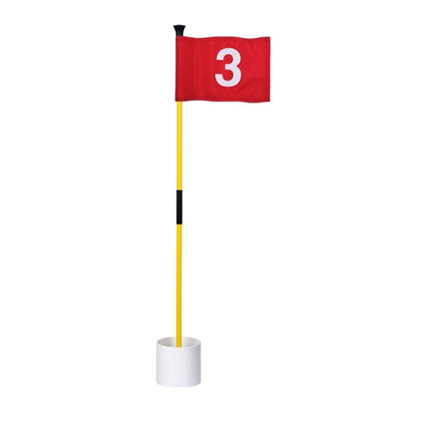 Golf Training Aid Putting Flag Hole Cup Set 5