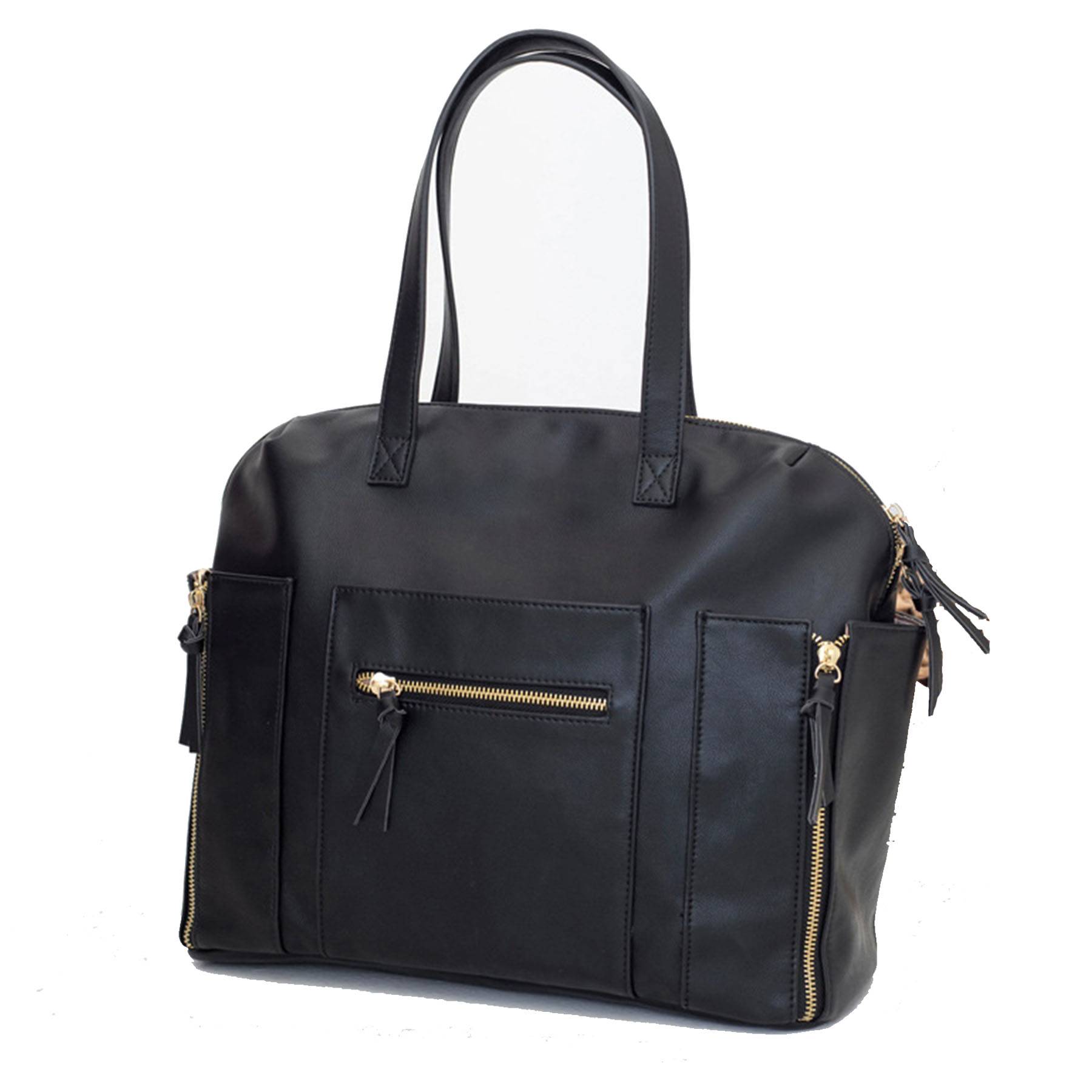 PU Multi-functional mommy tote bag backpack 2