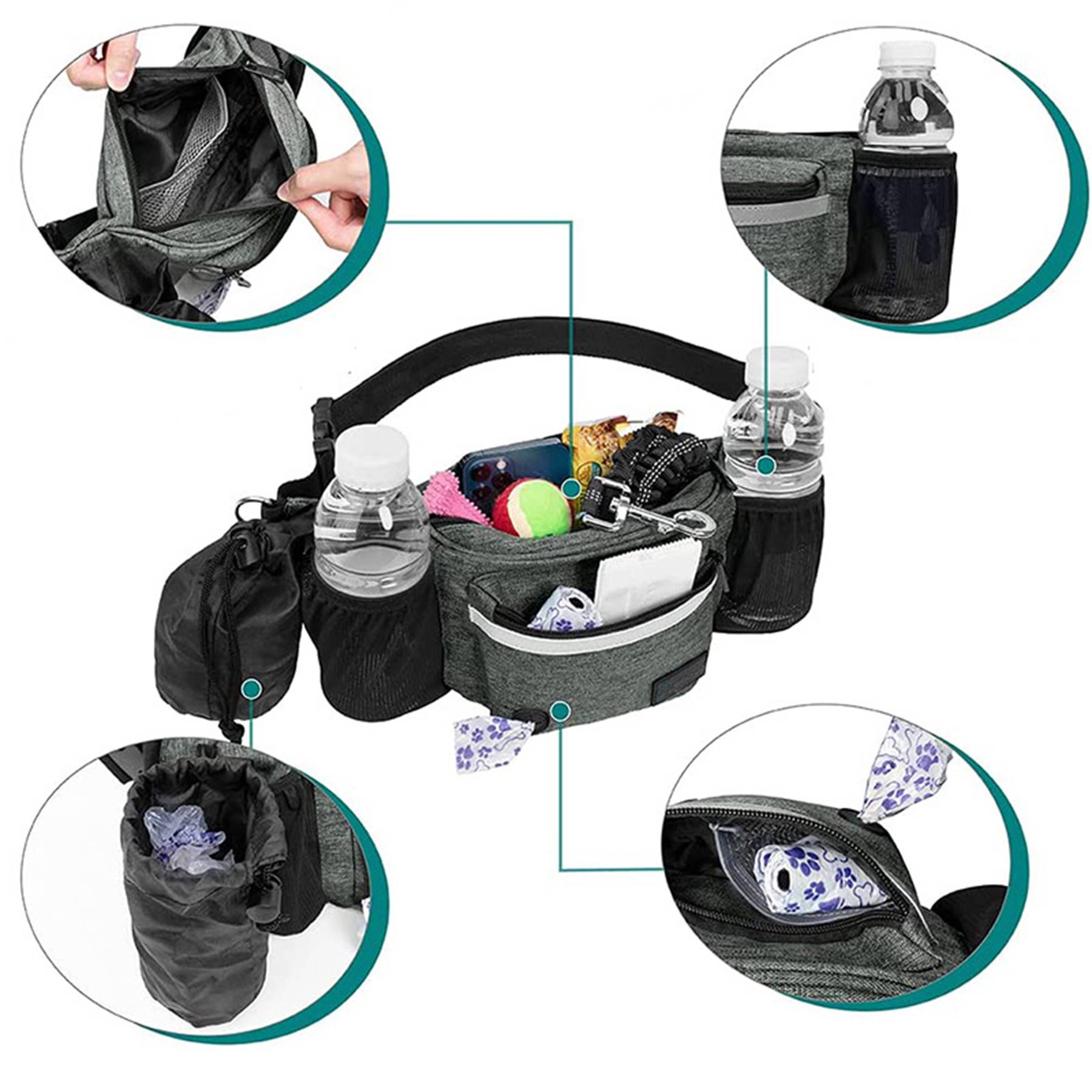 Oxford Foldable Fanny pack 5