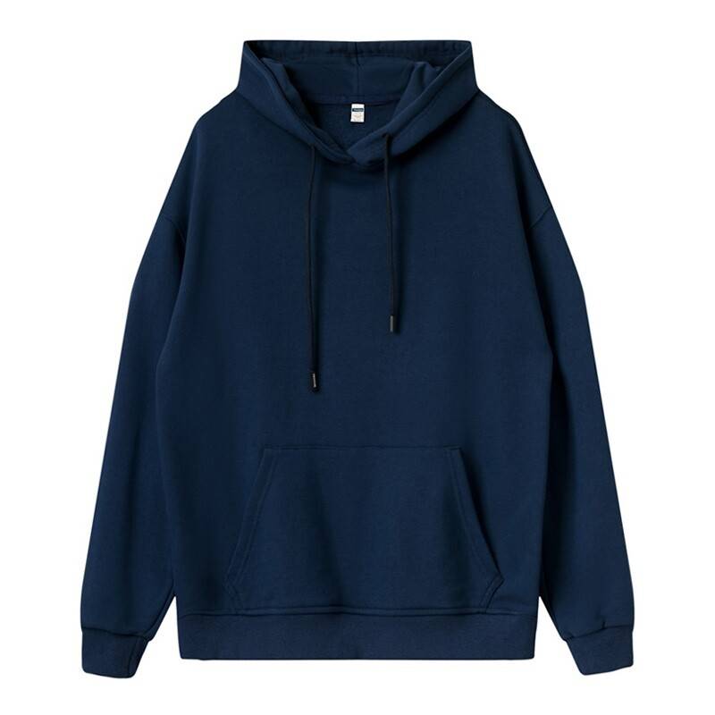 10.6oz 80%cotton20%polyester Heavyweight French Terry Hoodie 3