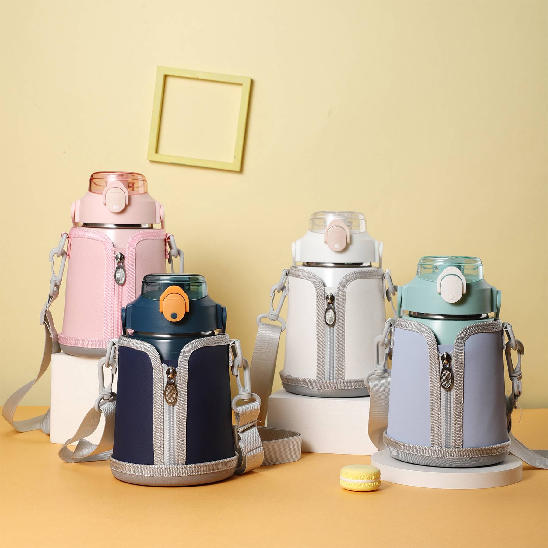 Water Bottle Sling Bag Sleeve Carrier 29/32oz 2