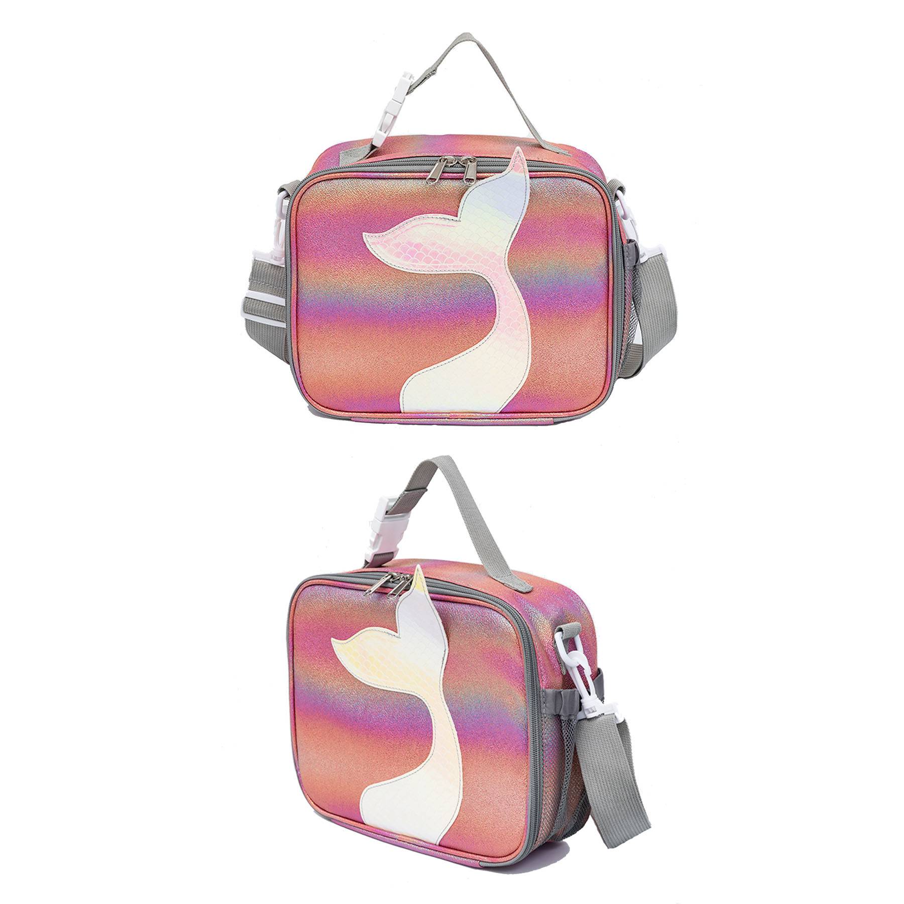PU Mermaid Backpack Set For Kid 2