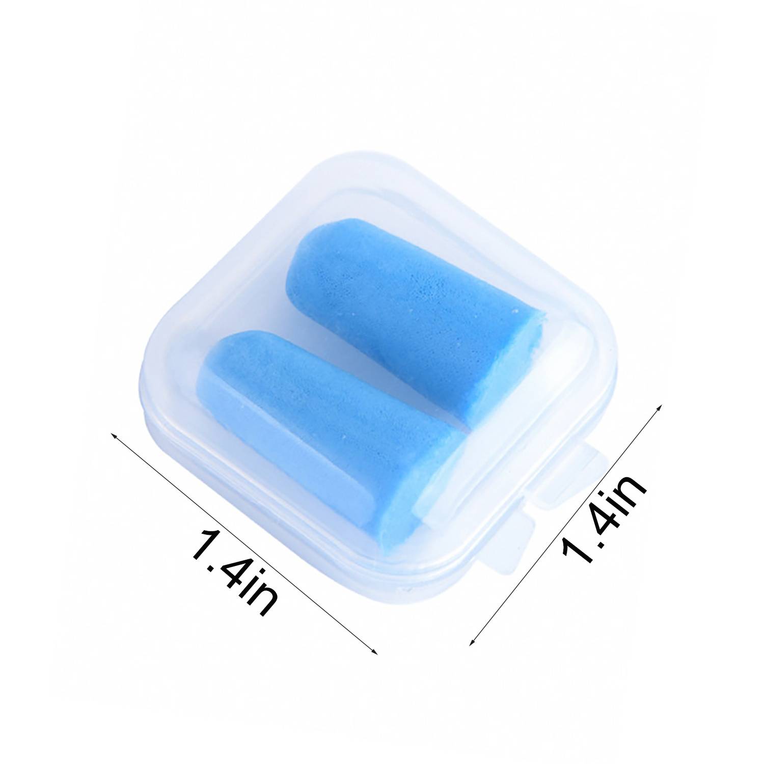 Memory Foam Quiet Earplugs With Case 4