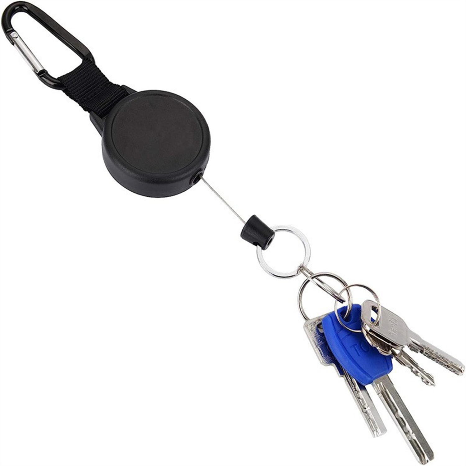 High elastic webbing anti-theft telescopic clip 6