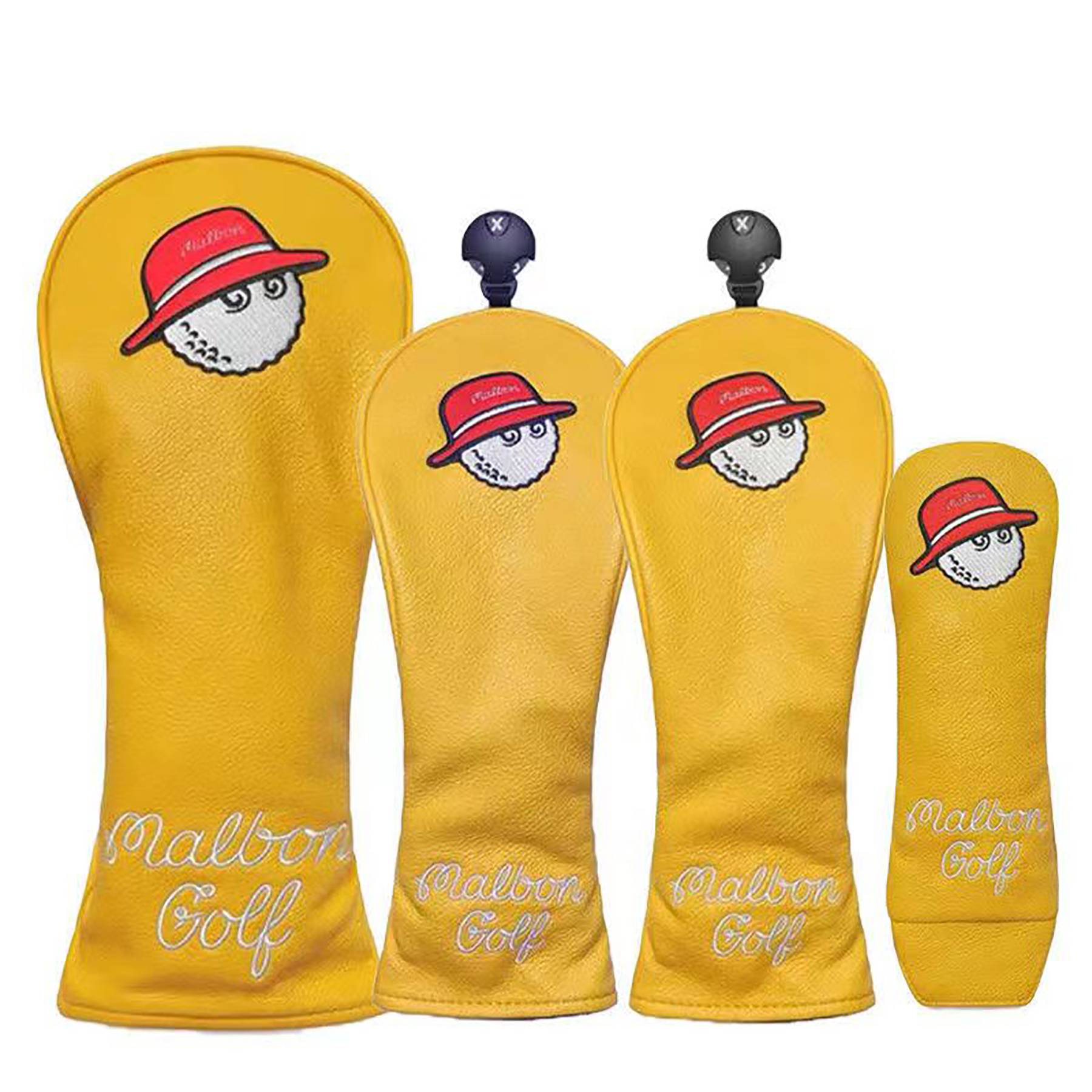 Leather Golf Iron Head Covers Set Headcover Fit All Brands 10