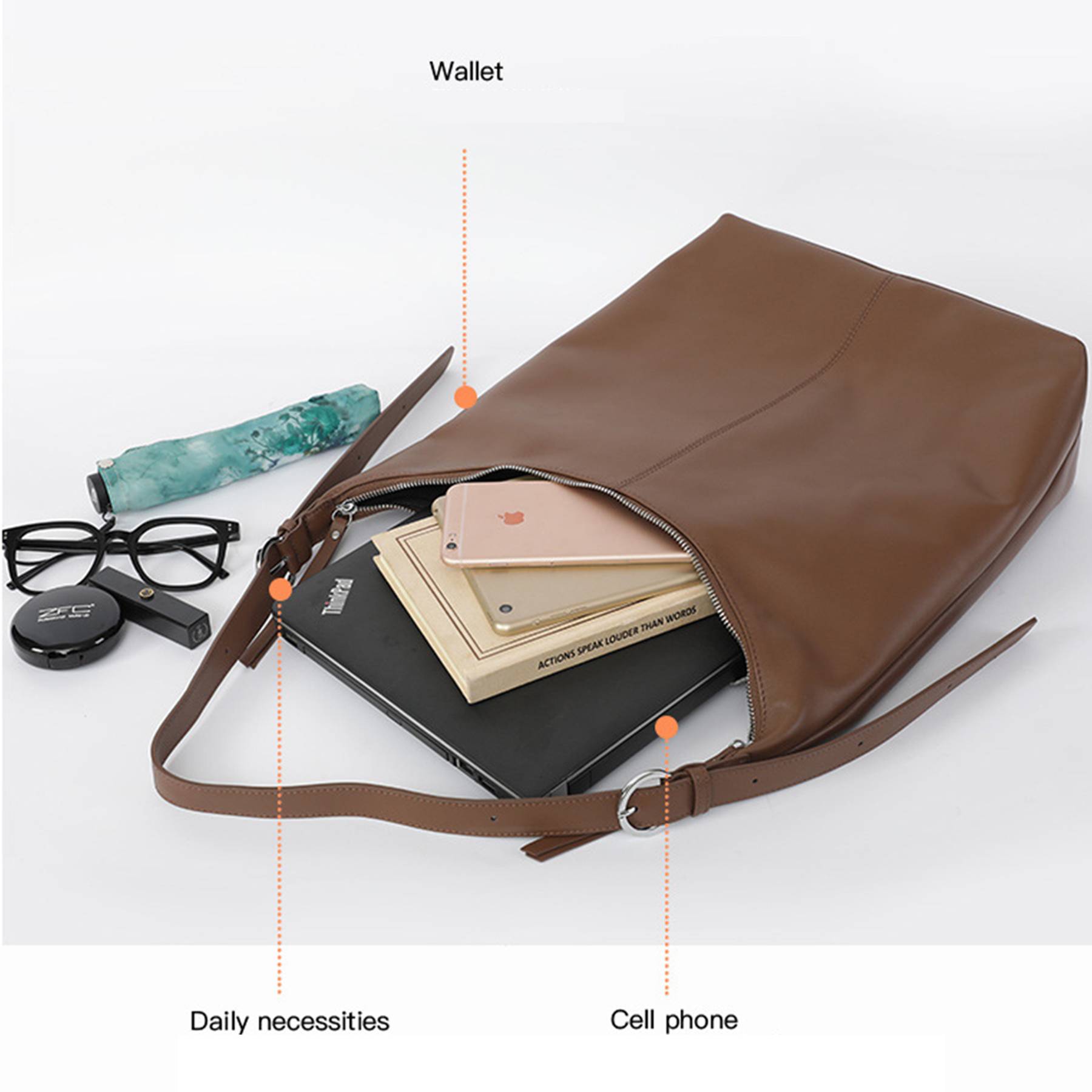 Genuine Leather Bucket Bags 3