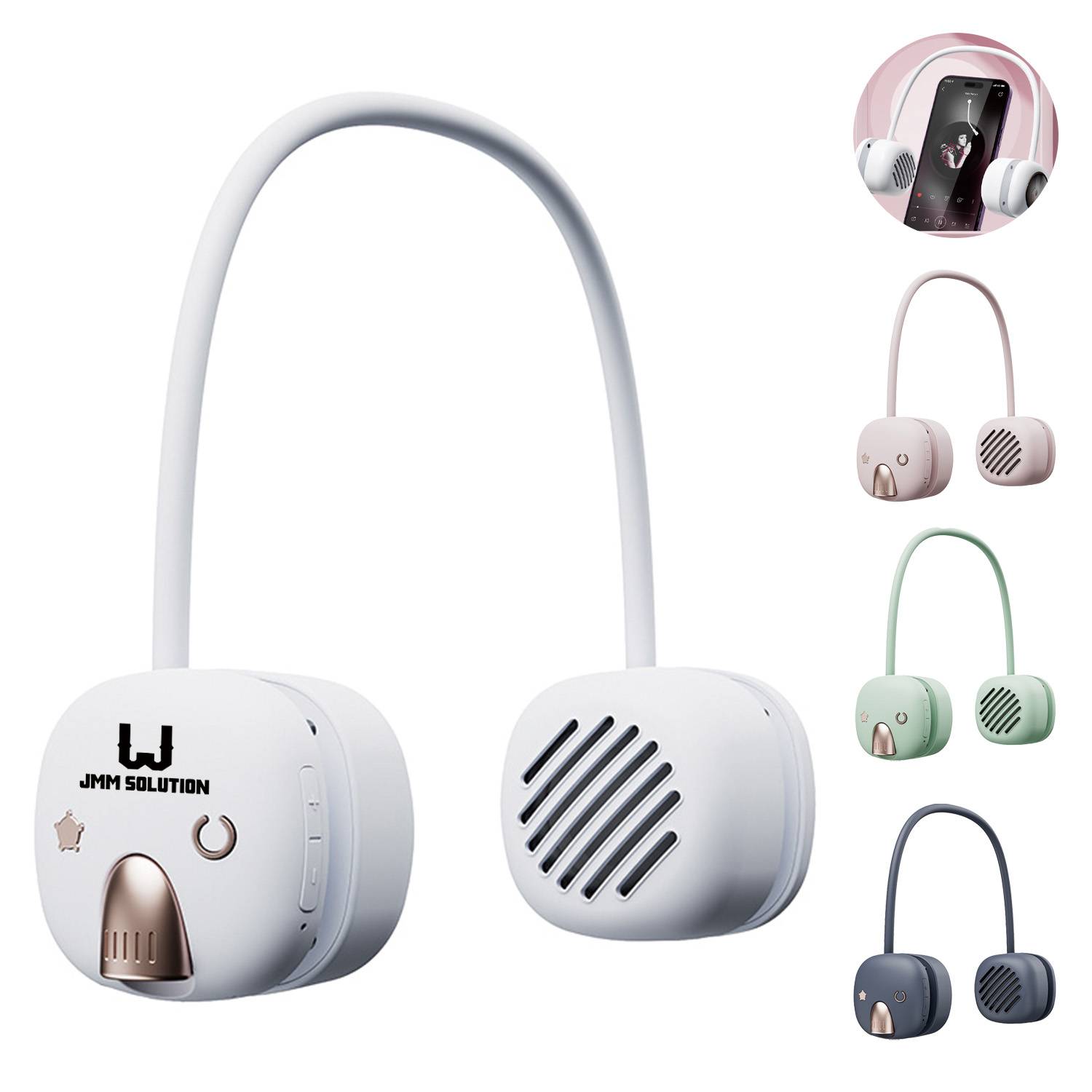 Hanging neck wireless Bluetooth speaker