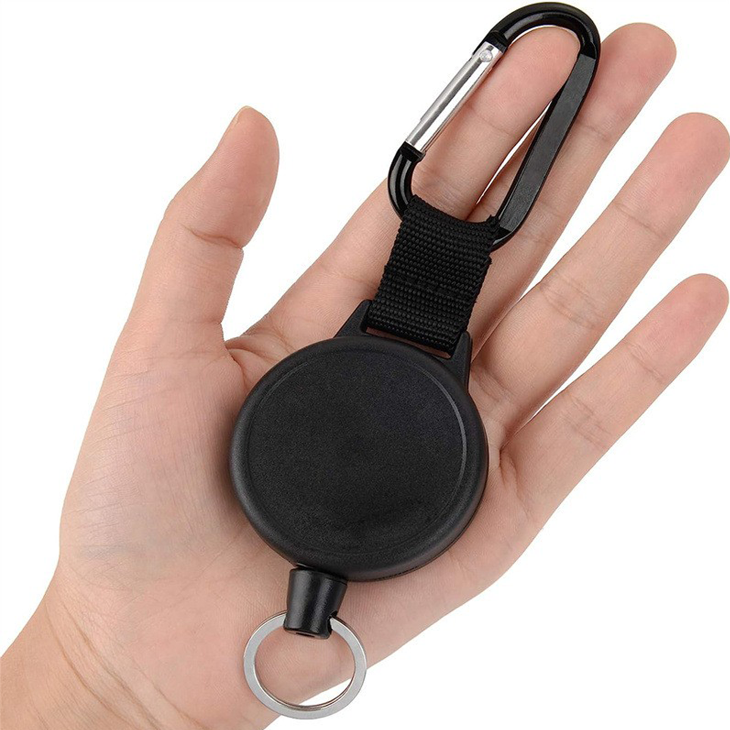 High elastic webbing anti-theft telescopic clip 3