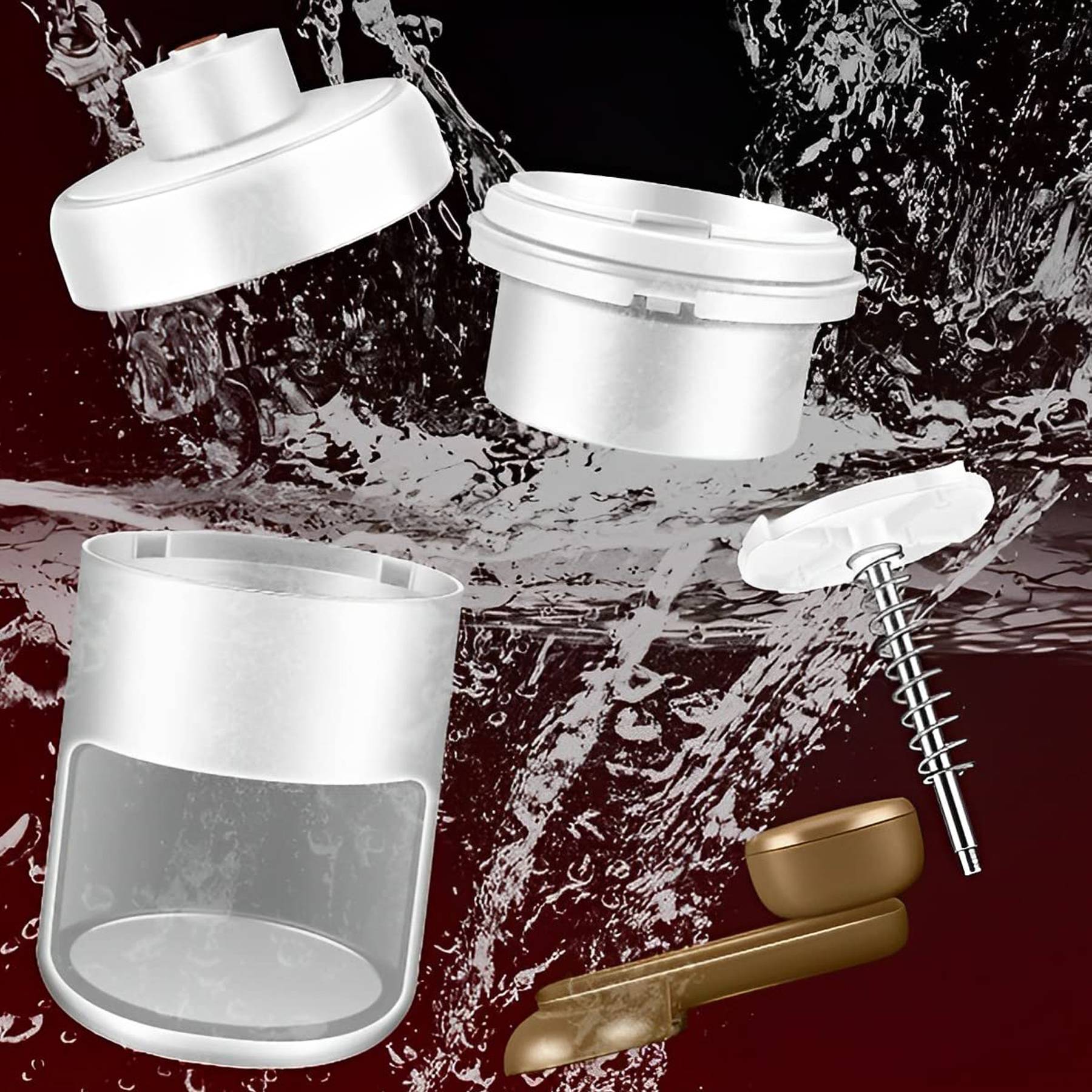 Small hand-cranked ice crusher 4