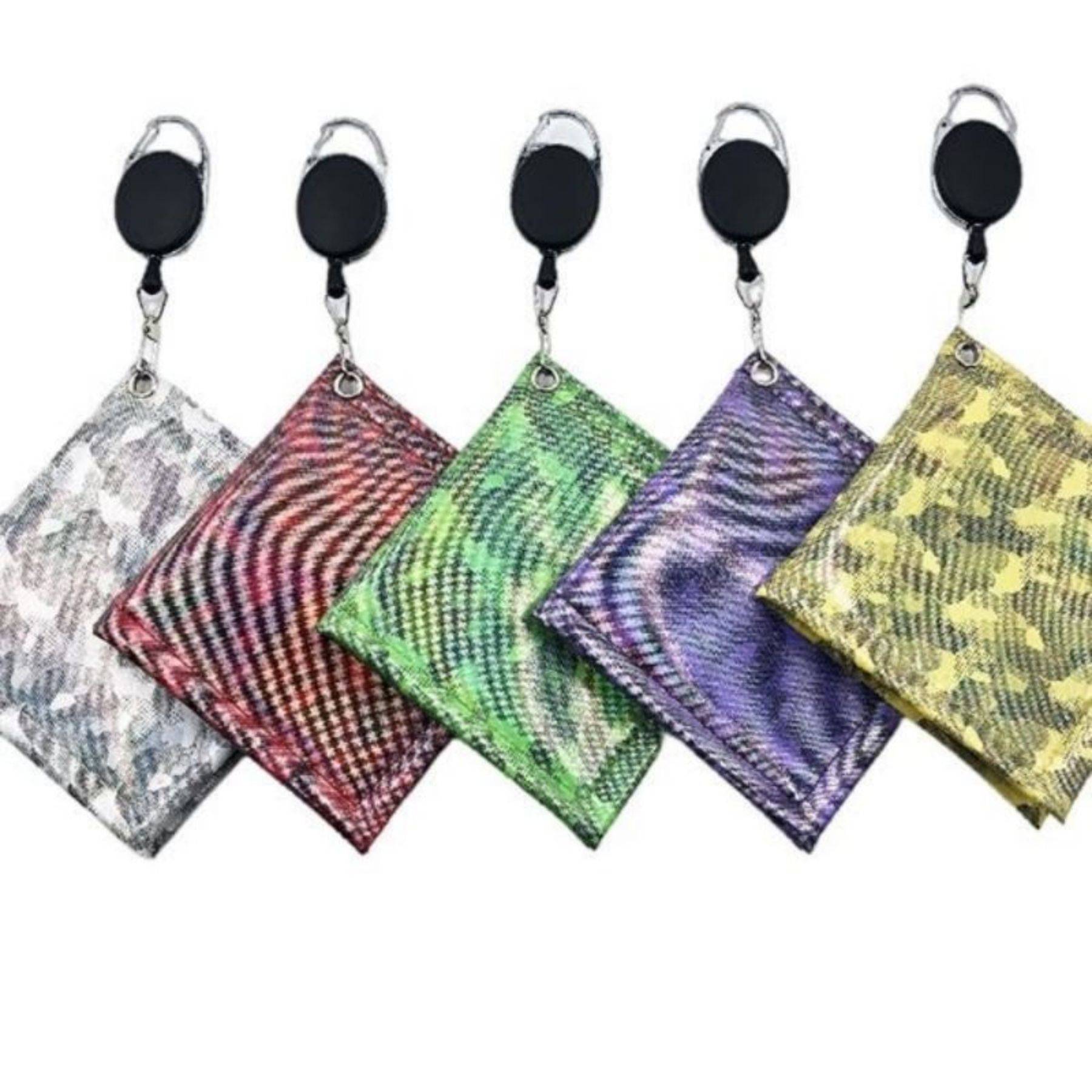 Golf Ball Cleaner/Washer Towel With Keychain 5