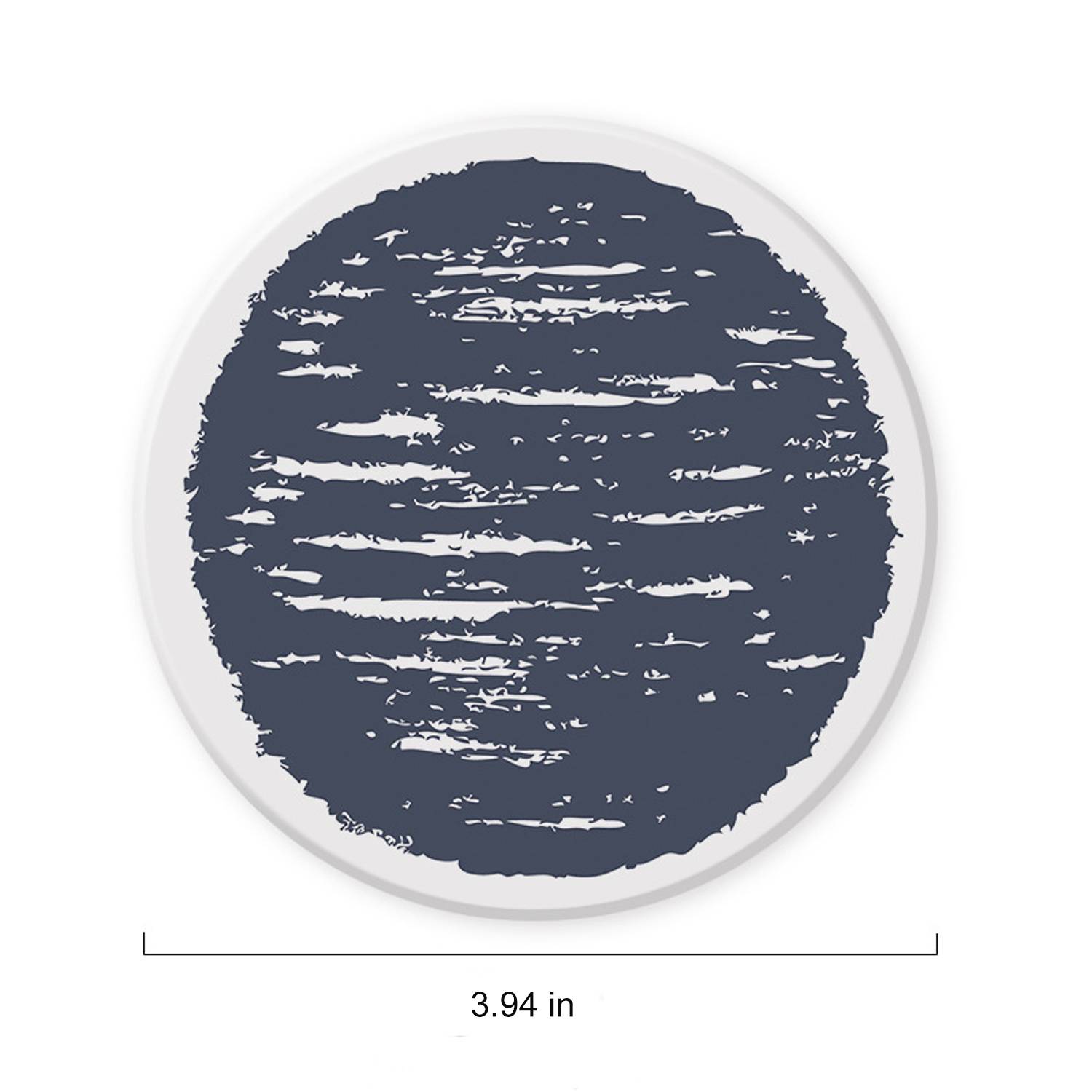 Non-Slip Diatomaceous Earth Absorbent Drink Coaster 7