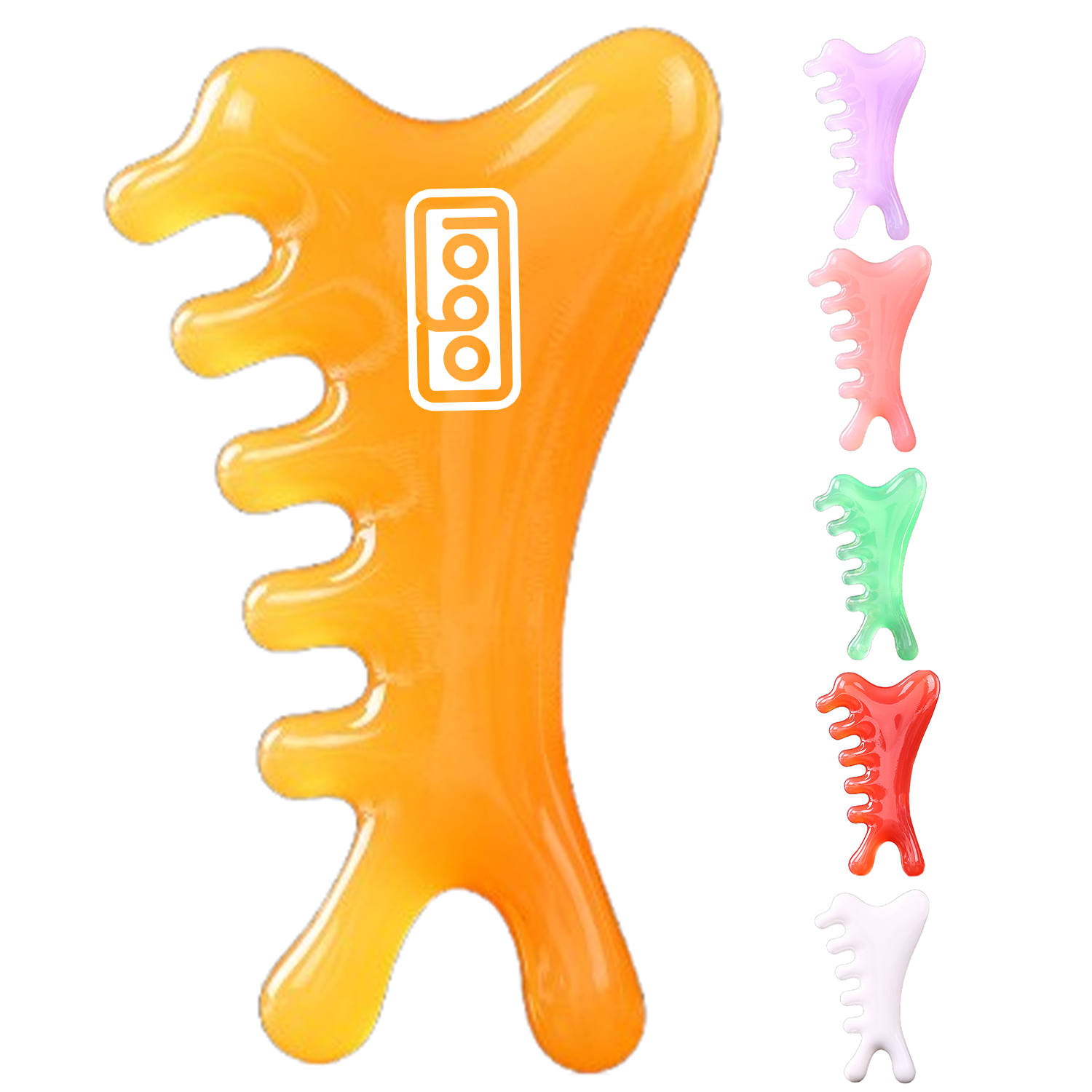 4-in-1 Plastic Gua Sha Facial Roller Massager 1