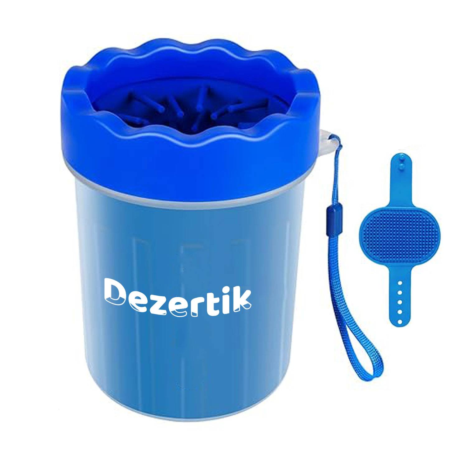 Portable Silicone Pet Paw Washer for Outdoor Cleaning