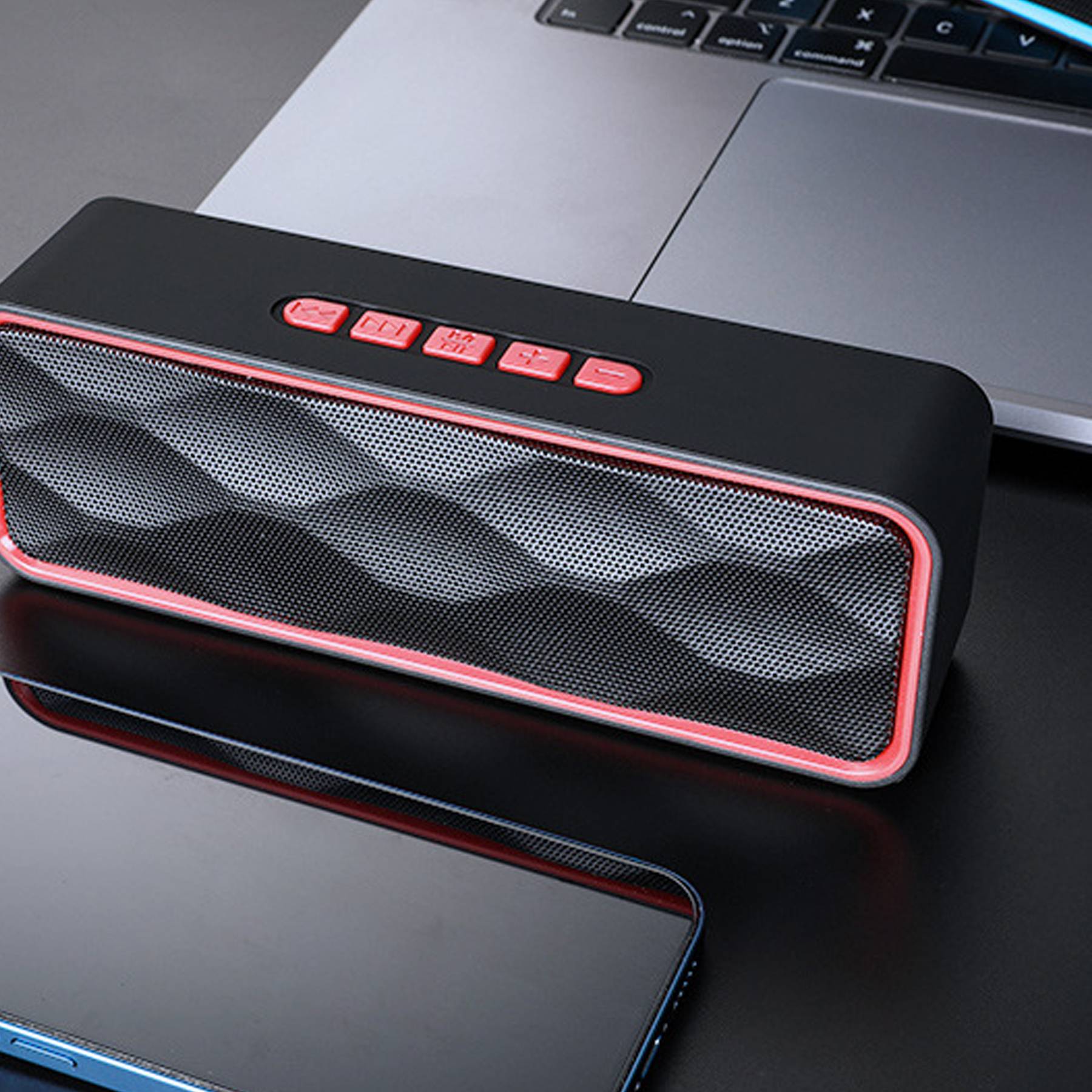 Outdoor Wireless Mini Portable Subwoofer Bluetooth Speaker 1