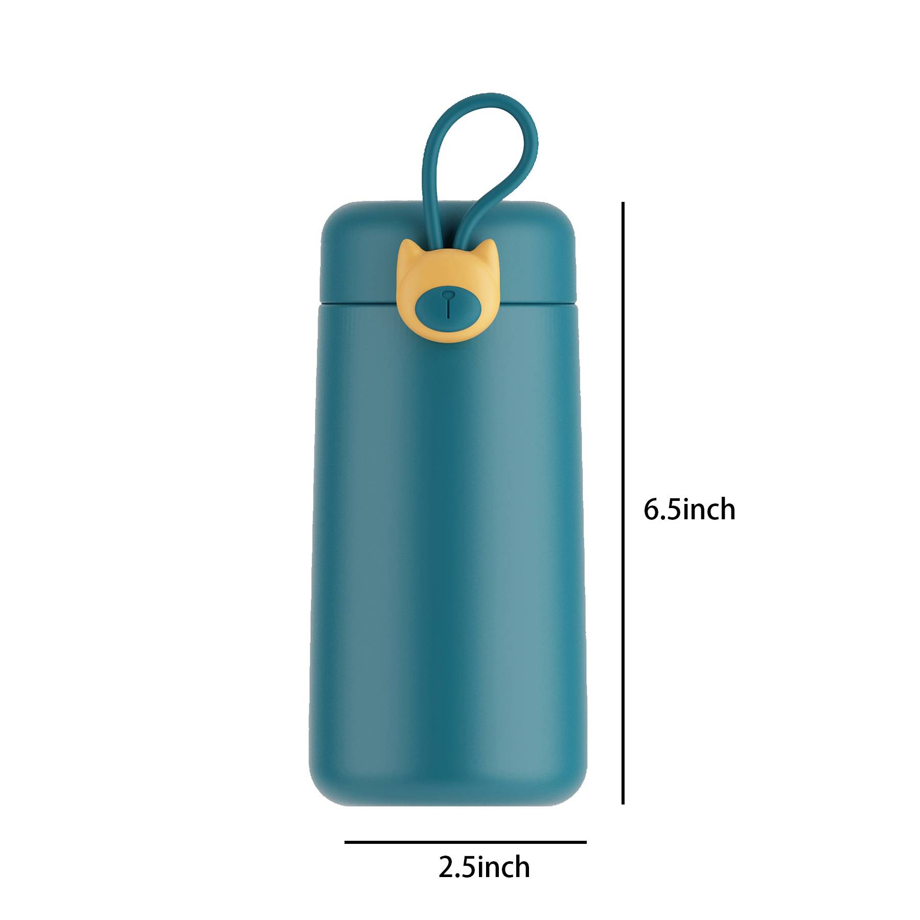 9oz stainless steel cartoon cute portable insulation bottle 6
