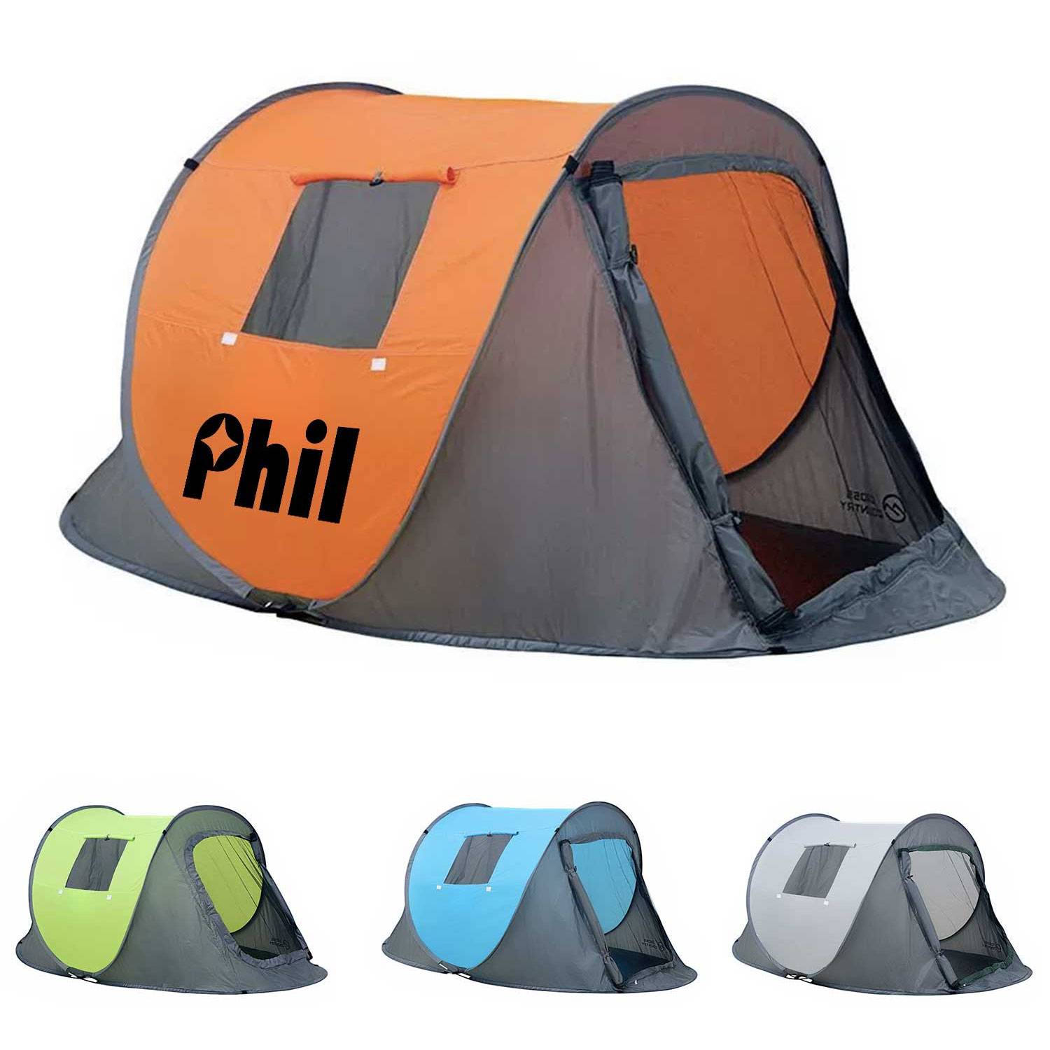 Auto-Fold Portable Camping Tent for Outdoor Overnight