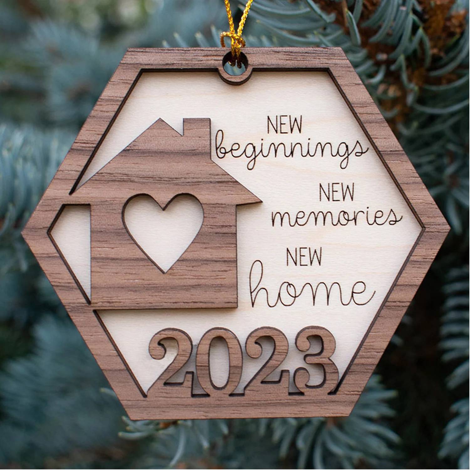 Housewarming Christmas Ornament 2023 Décor 4