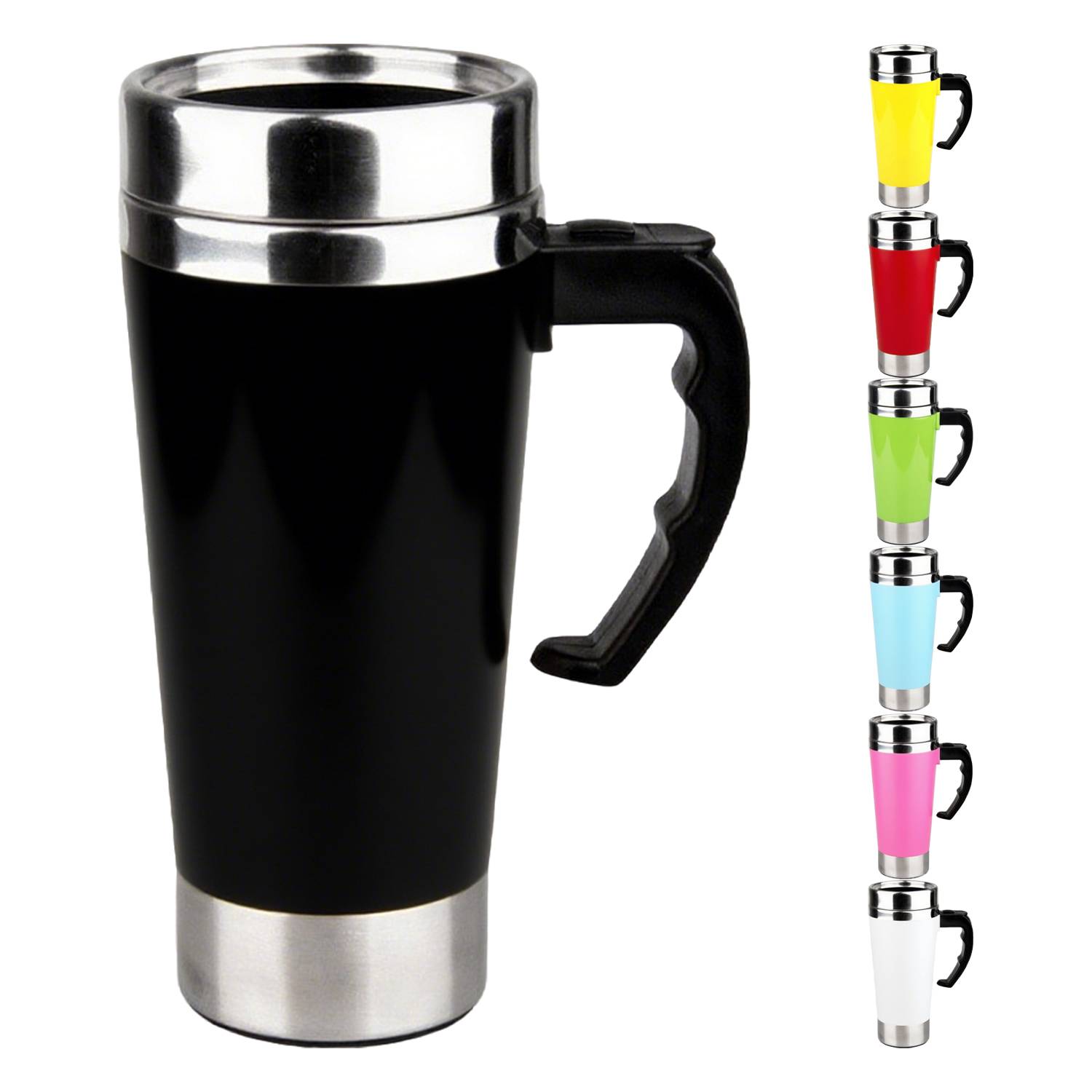 15oz Stainless Steel Self Stirring Mug 8
