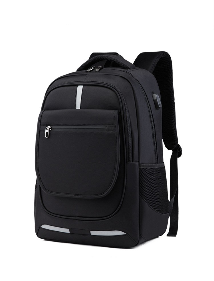 Slim Durable Canvas Laptop Backpack 5