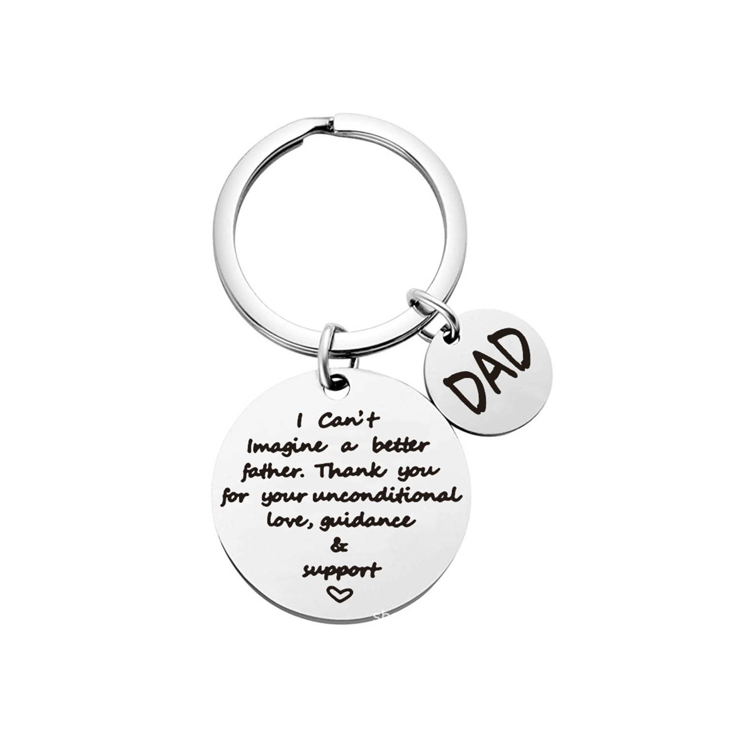 Stainless steel Heartfelt Double-Sided keychain 7