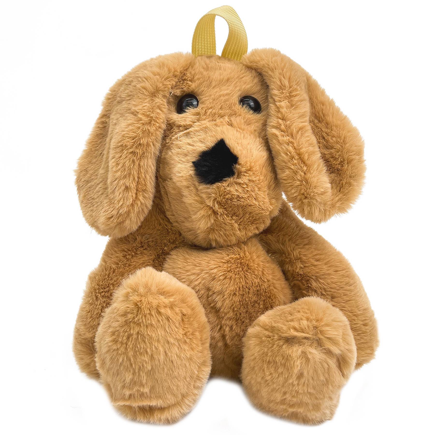 Cotton Plush puppet dog backpack for kids 3