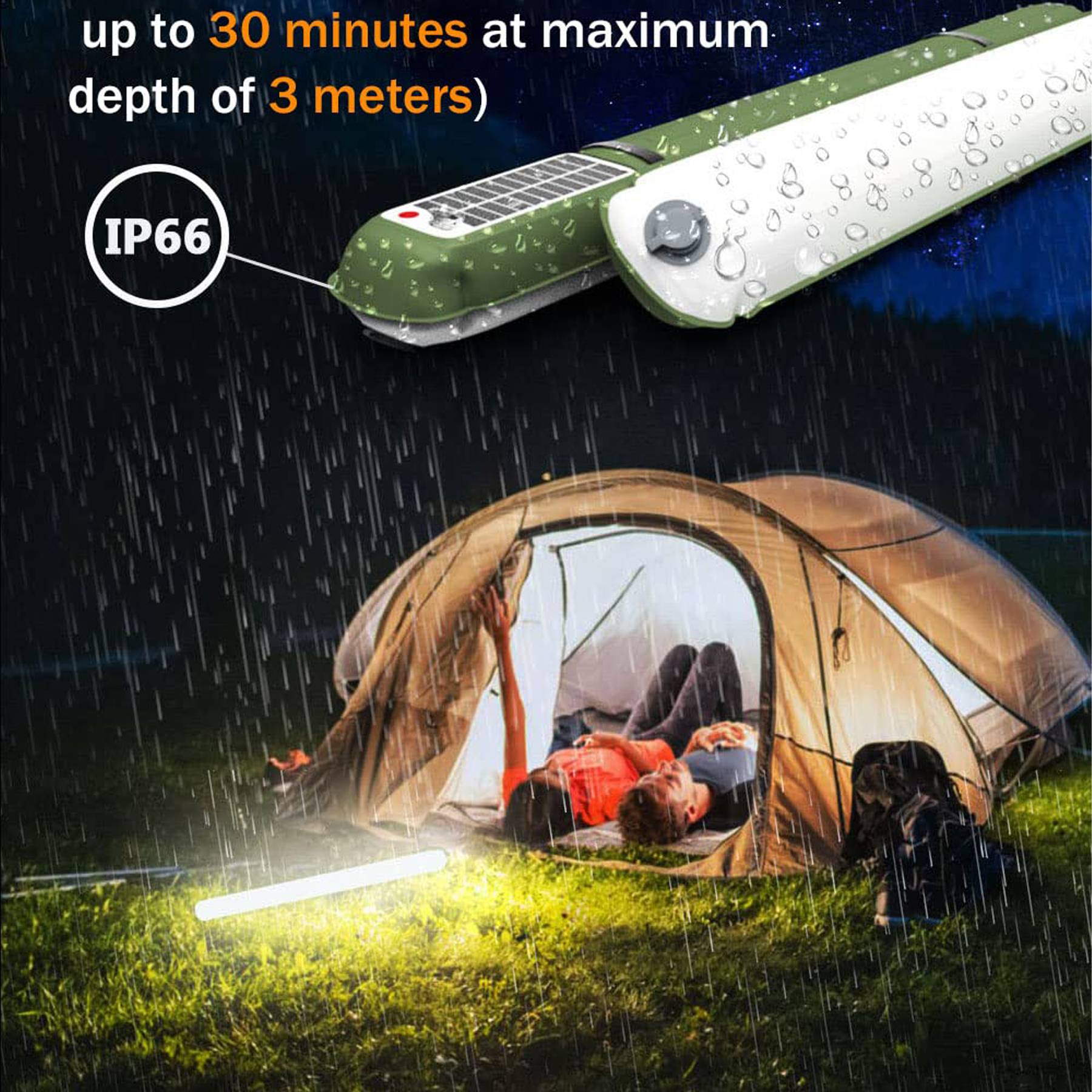 4000mAh Rechargeable Camp Lamp with Magnetic Attachment 5