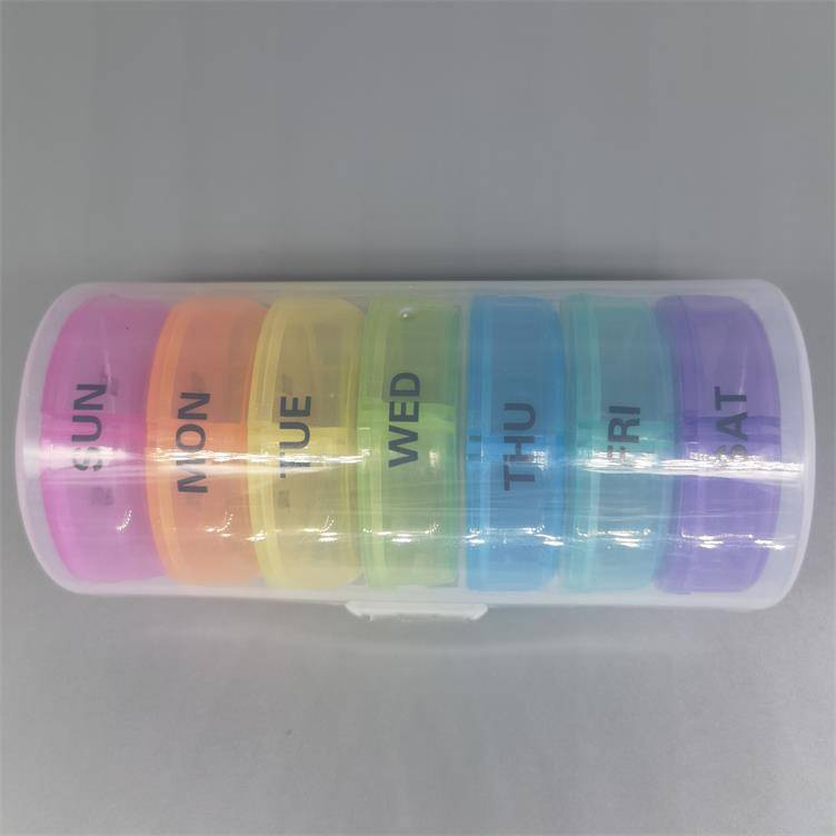 Weekly dispensing kit pill case 5
