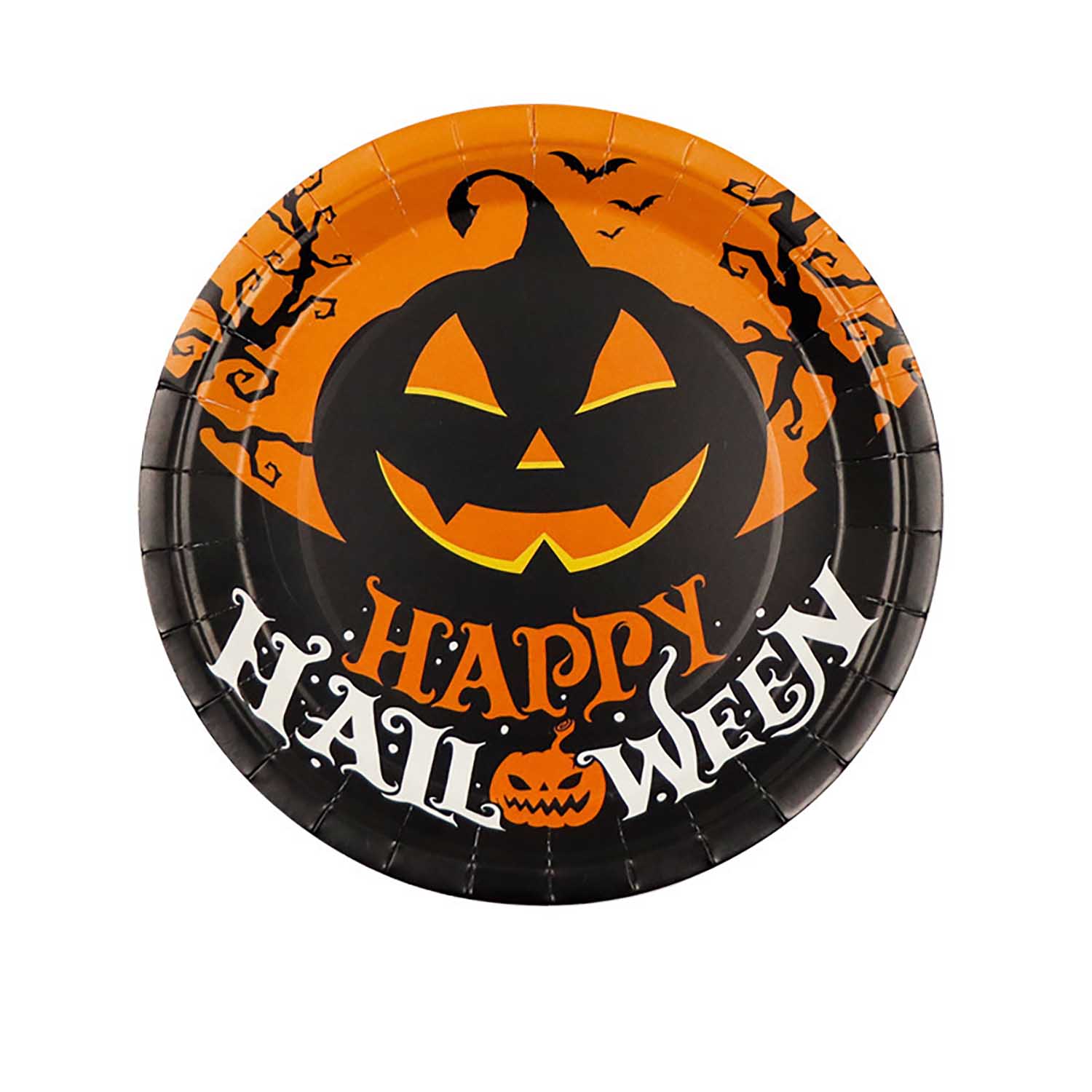 7 In Halloween disposable Paper Plate 3