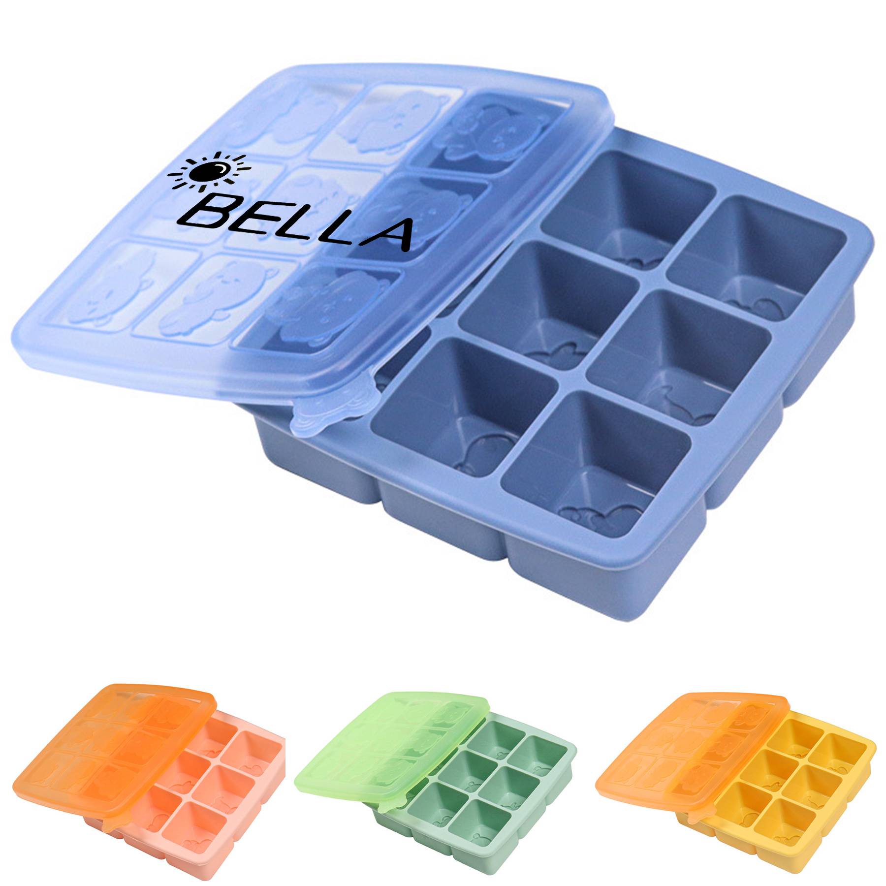 Silicone Rosette Ice Cube Tray & Molds