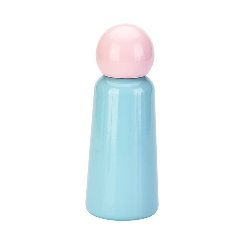 12.3oz Stainless steel round head Insulated bottle 12