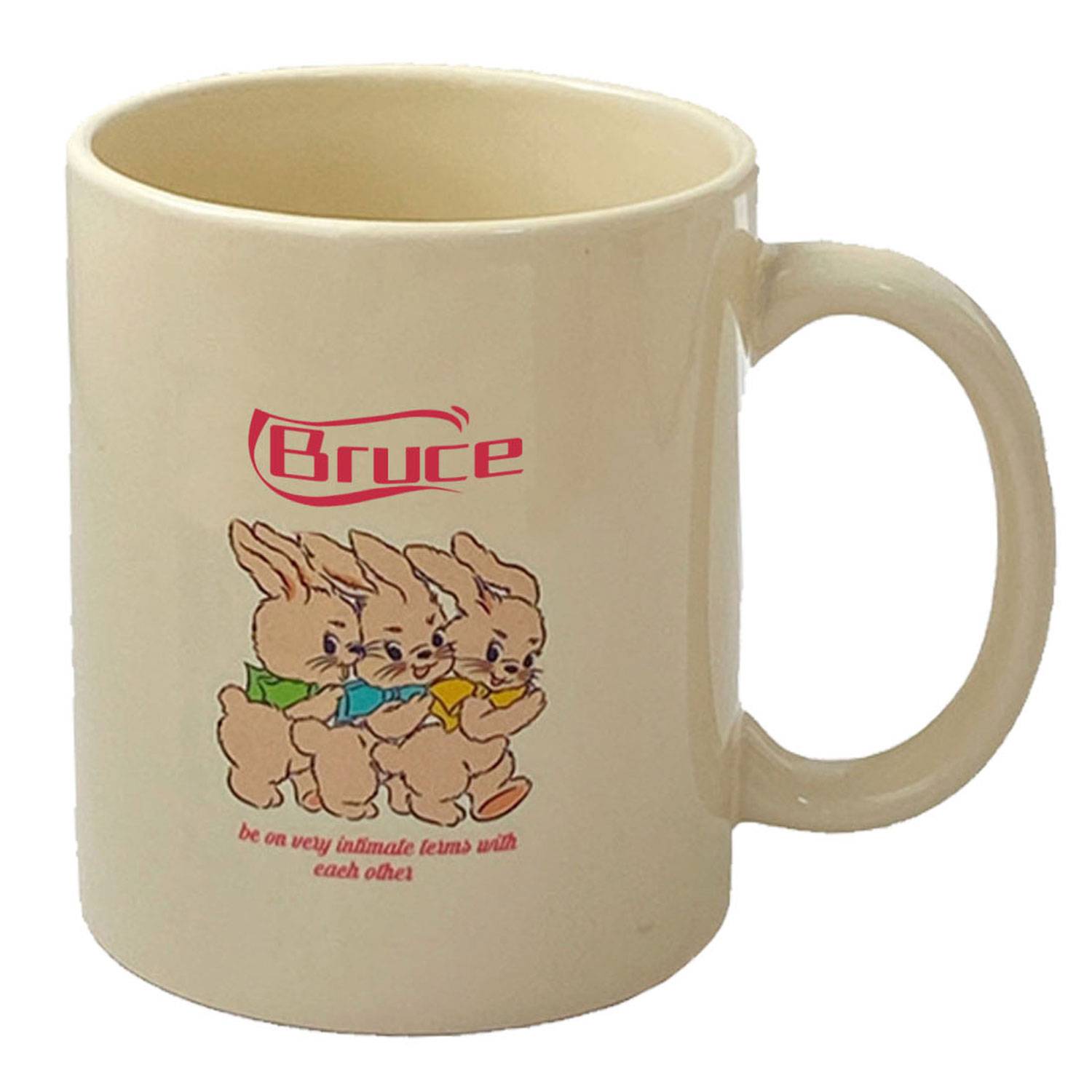 10 oz. Smooth Glaze Ceramic Coffee Mug w/ Handle