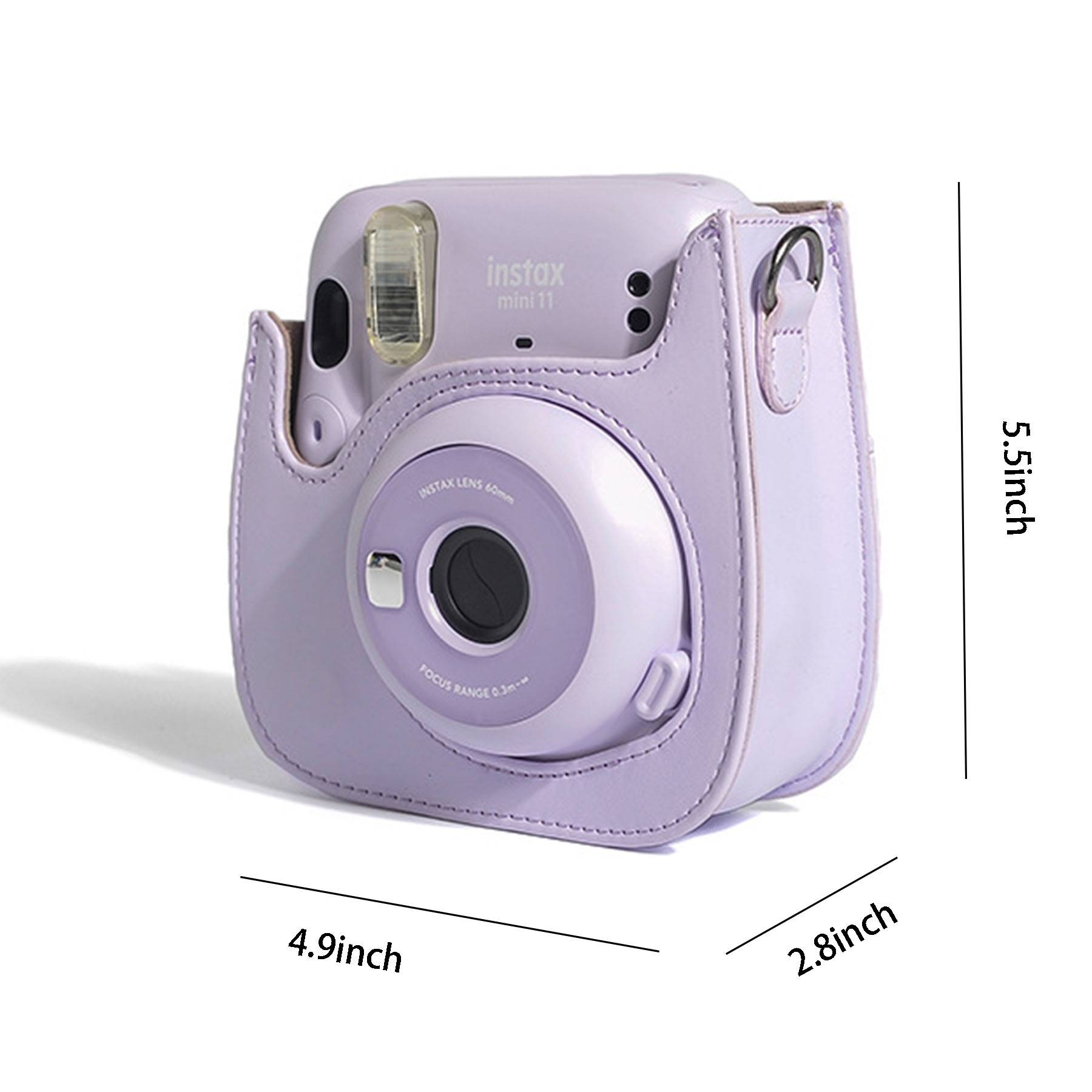 PU Leather Polaroid camera bag 2