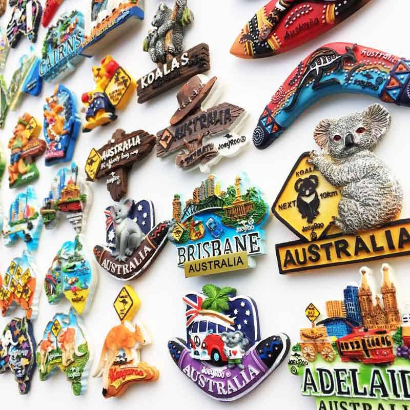 Australia Map Travel Fridge Magnet 5