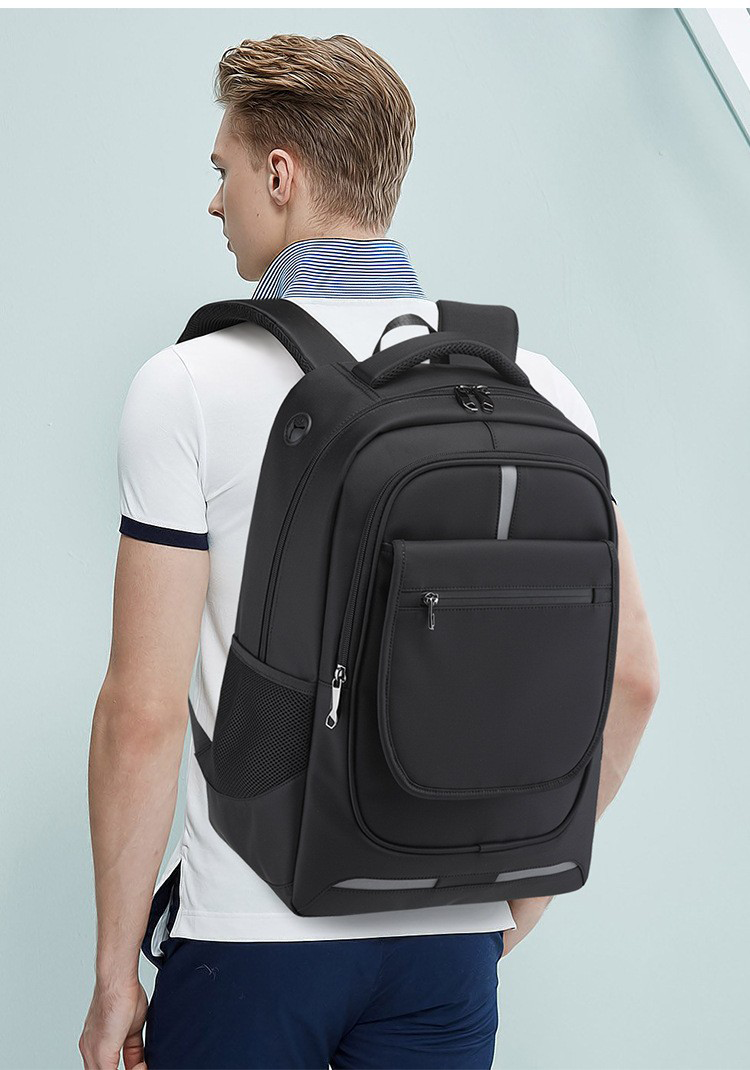 Slim Durable Canvas Laptop Backpack 11