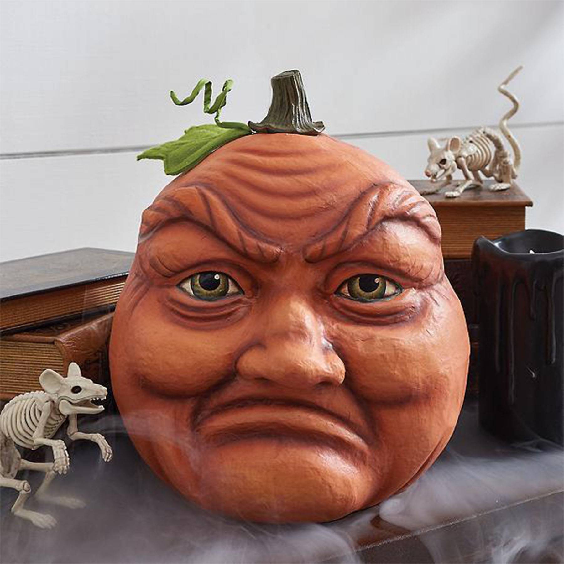 Halloween Resin pumpkin head ornament 5