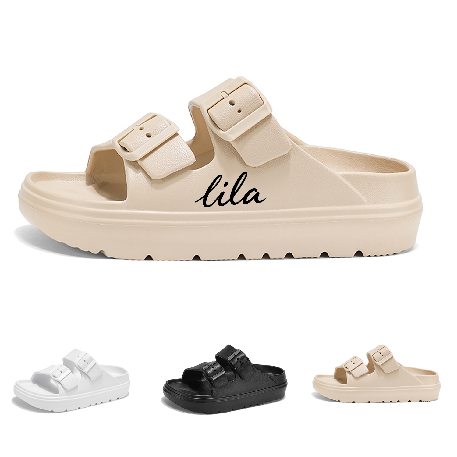 Toddler Double Buckle Soft Sole Sandals