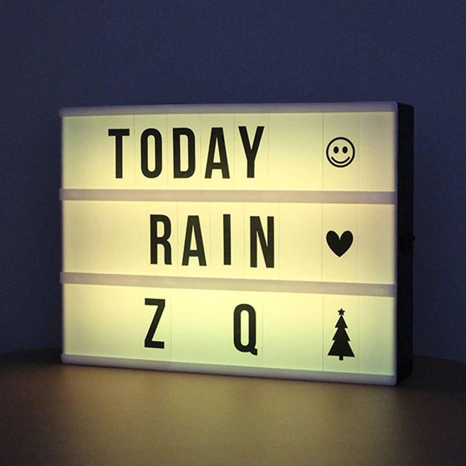 LED Light Box with 96 Letters & Numbers 3