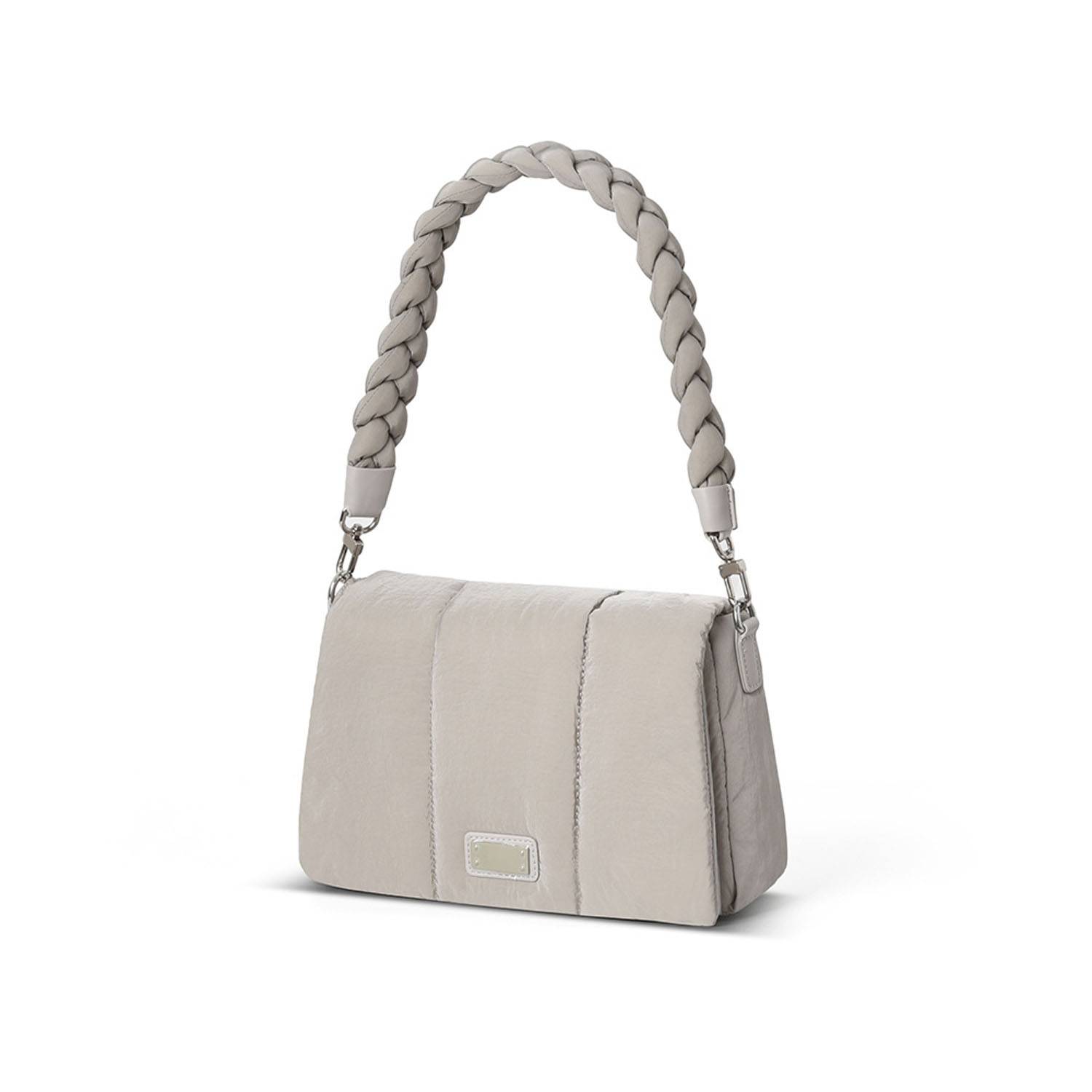 Lightweight Nylon Shoulder Bag w/ Detachable Strap 6