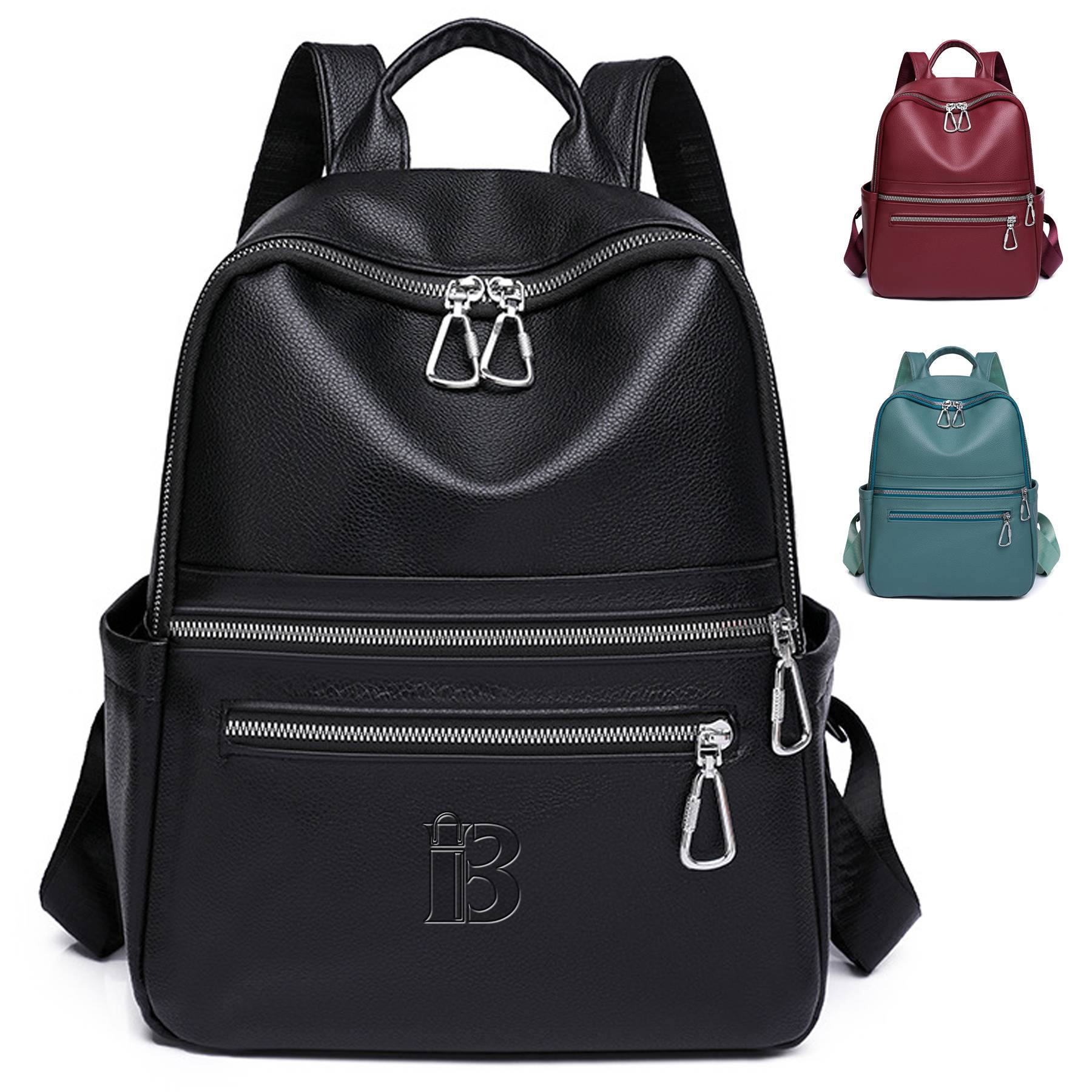 PU Leather New Solid Backpack