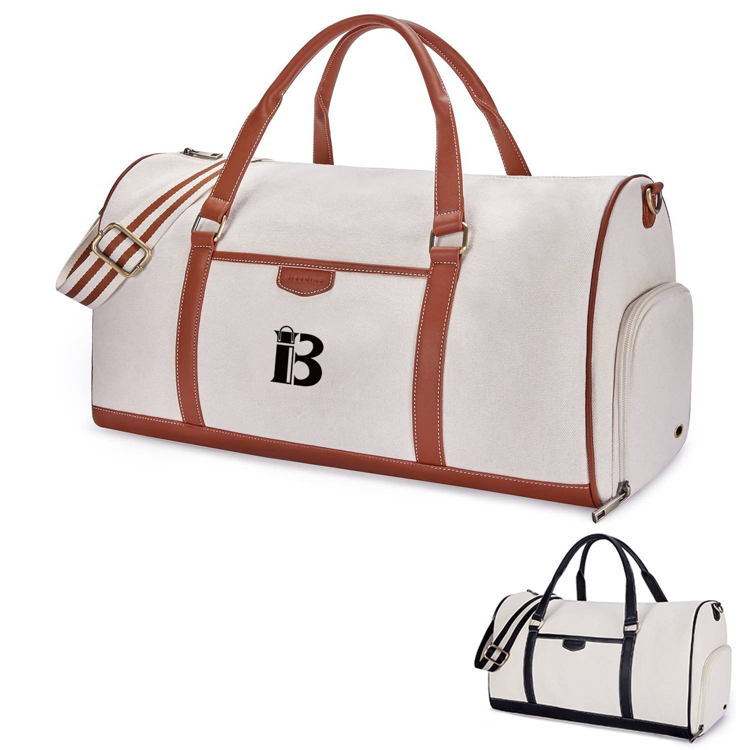 Canvas Weekend Luggage Duffel Bag