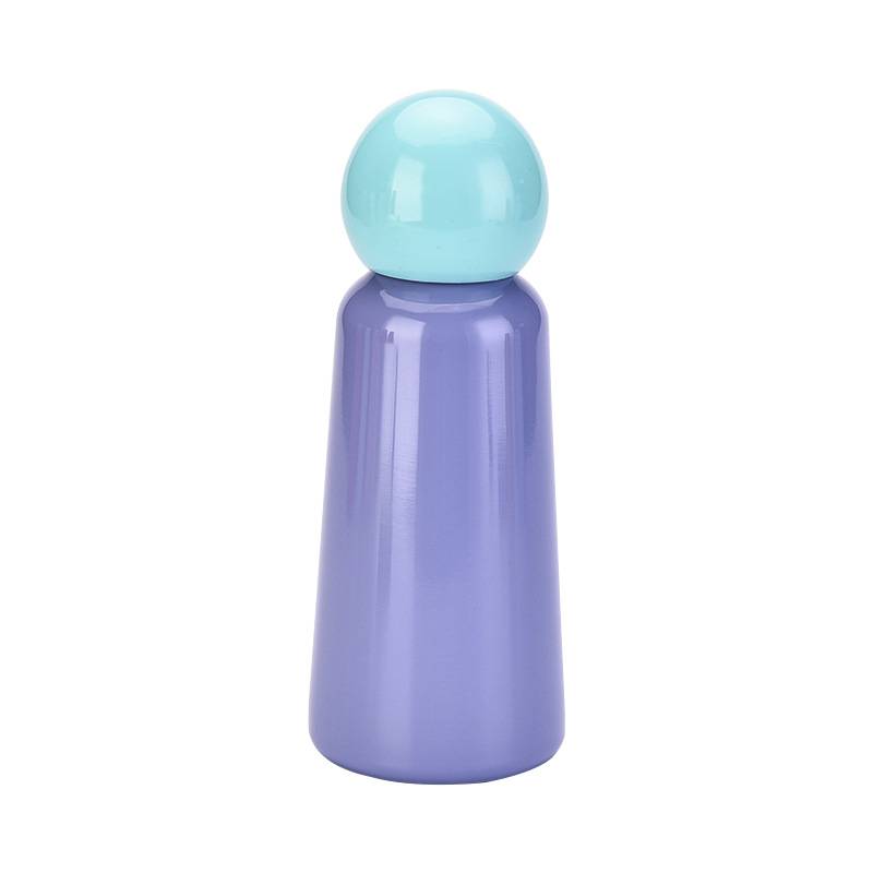 12.3oz Stainless steel round head Insulated bottle 1