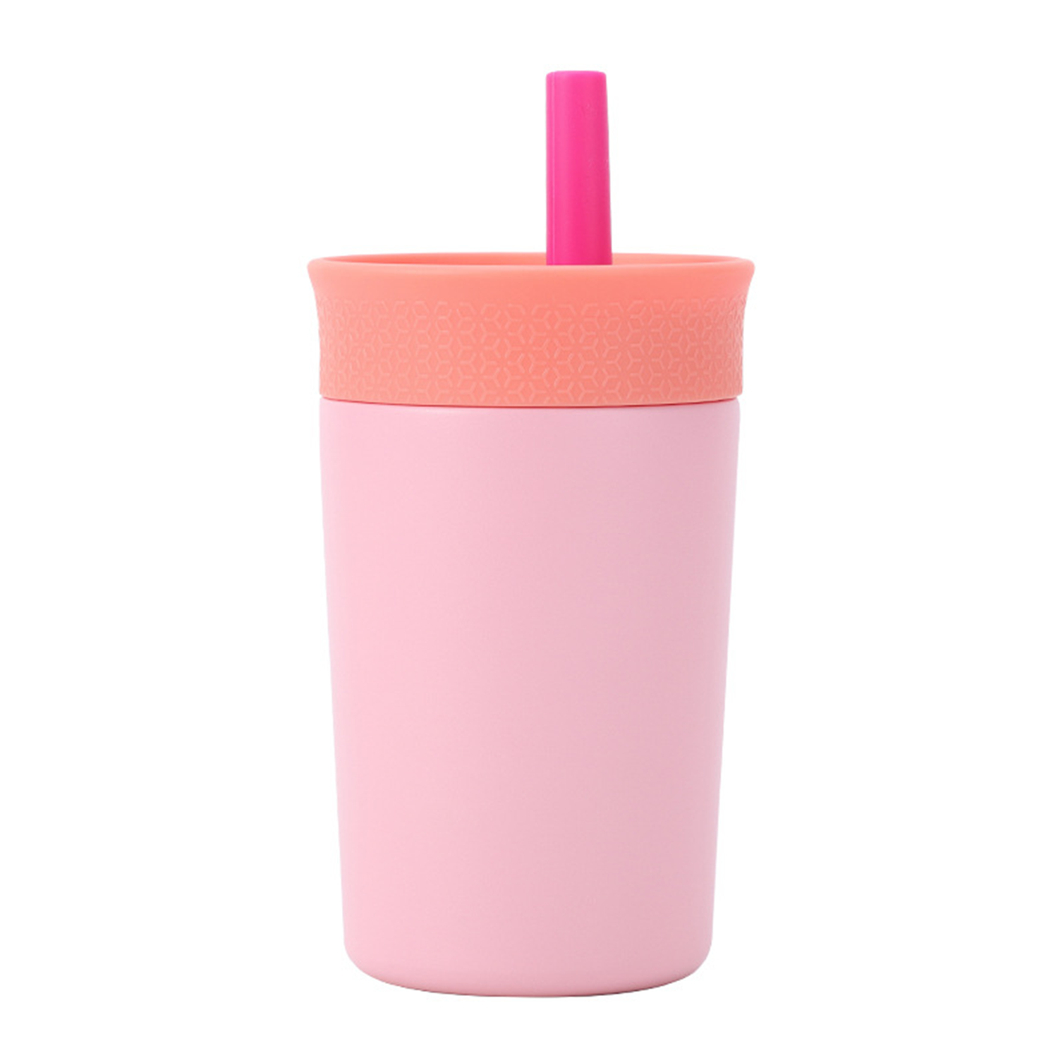12oz Kids BPA Free Stainless Steel Insulated Tumbler w/Straw 16