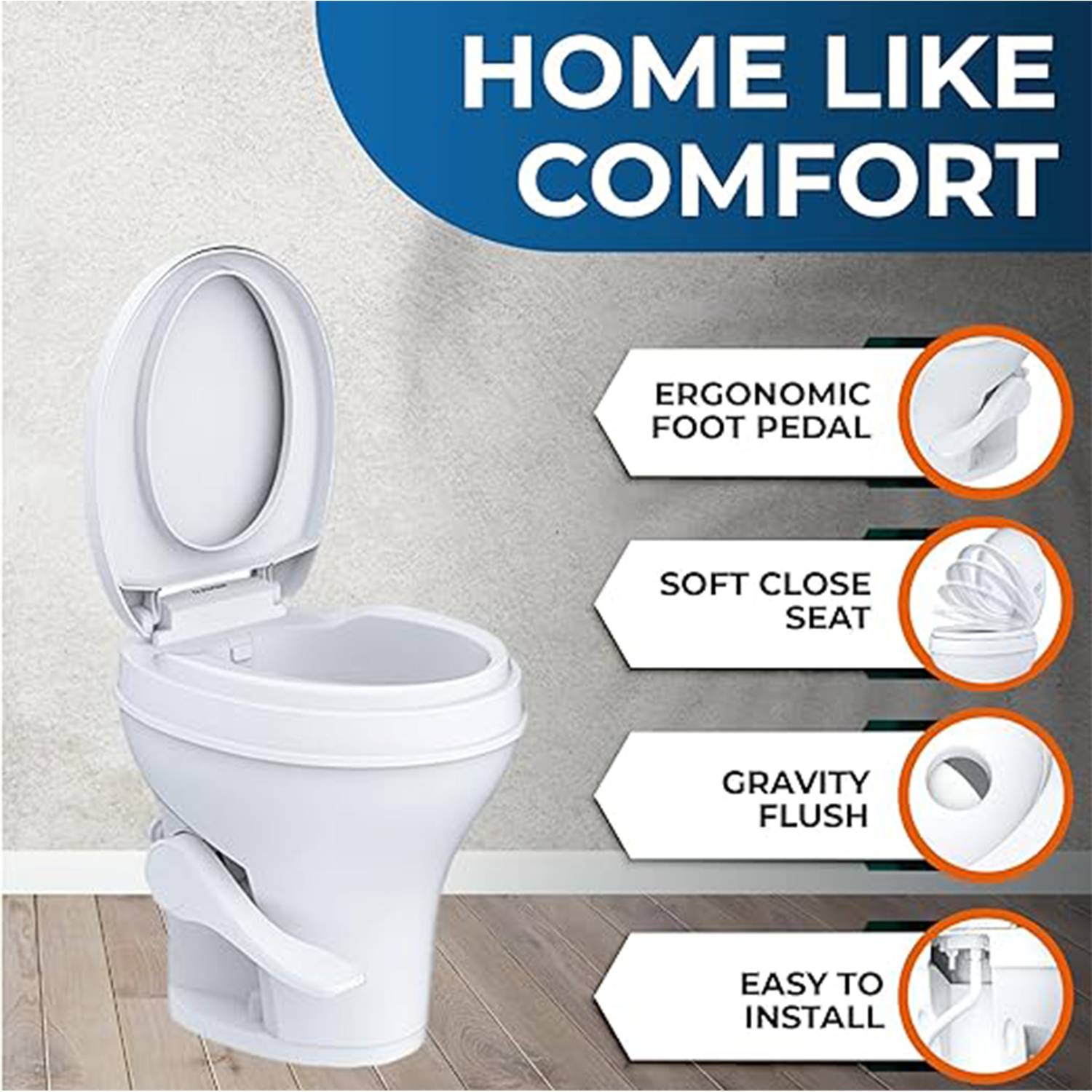 RV Flush Toilet 3